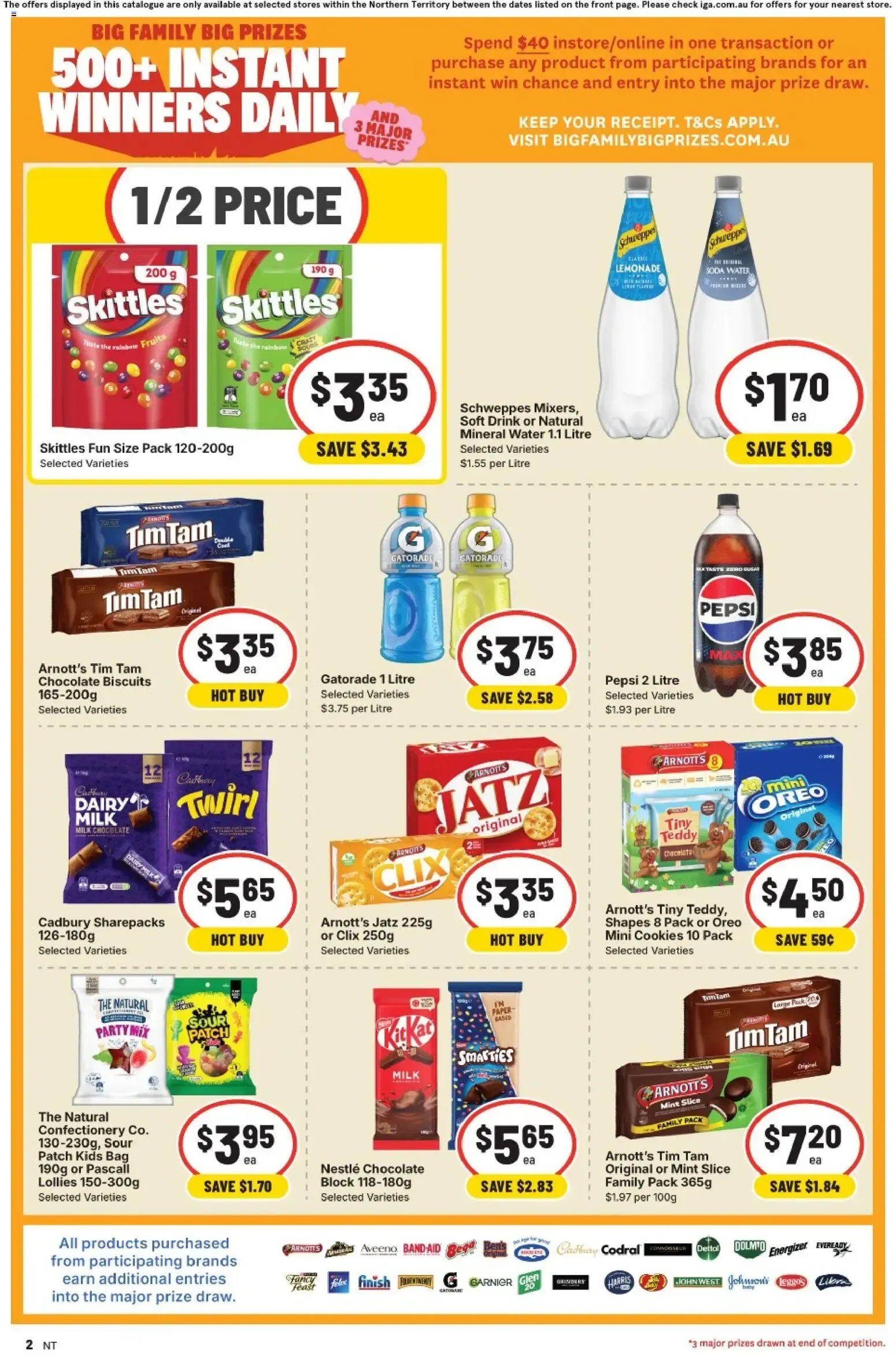 IGA Big Family Big Prizes - Catalogue valid from 15 July to 21 July 2026 - page 2