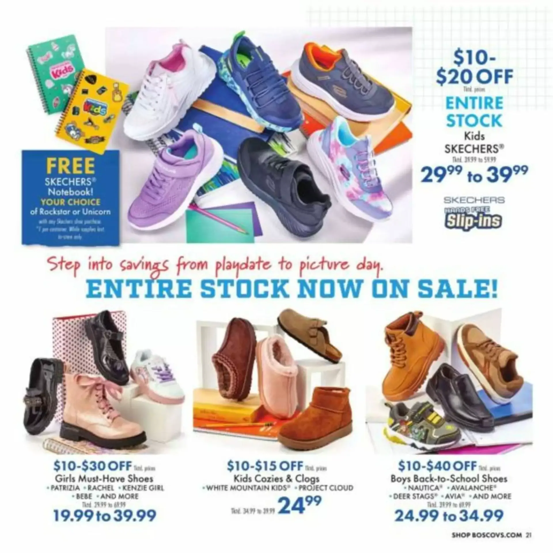 Weekly ad Boscov's Back to School from August 6 to August 19 2026 - Page 21