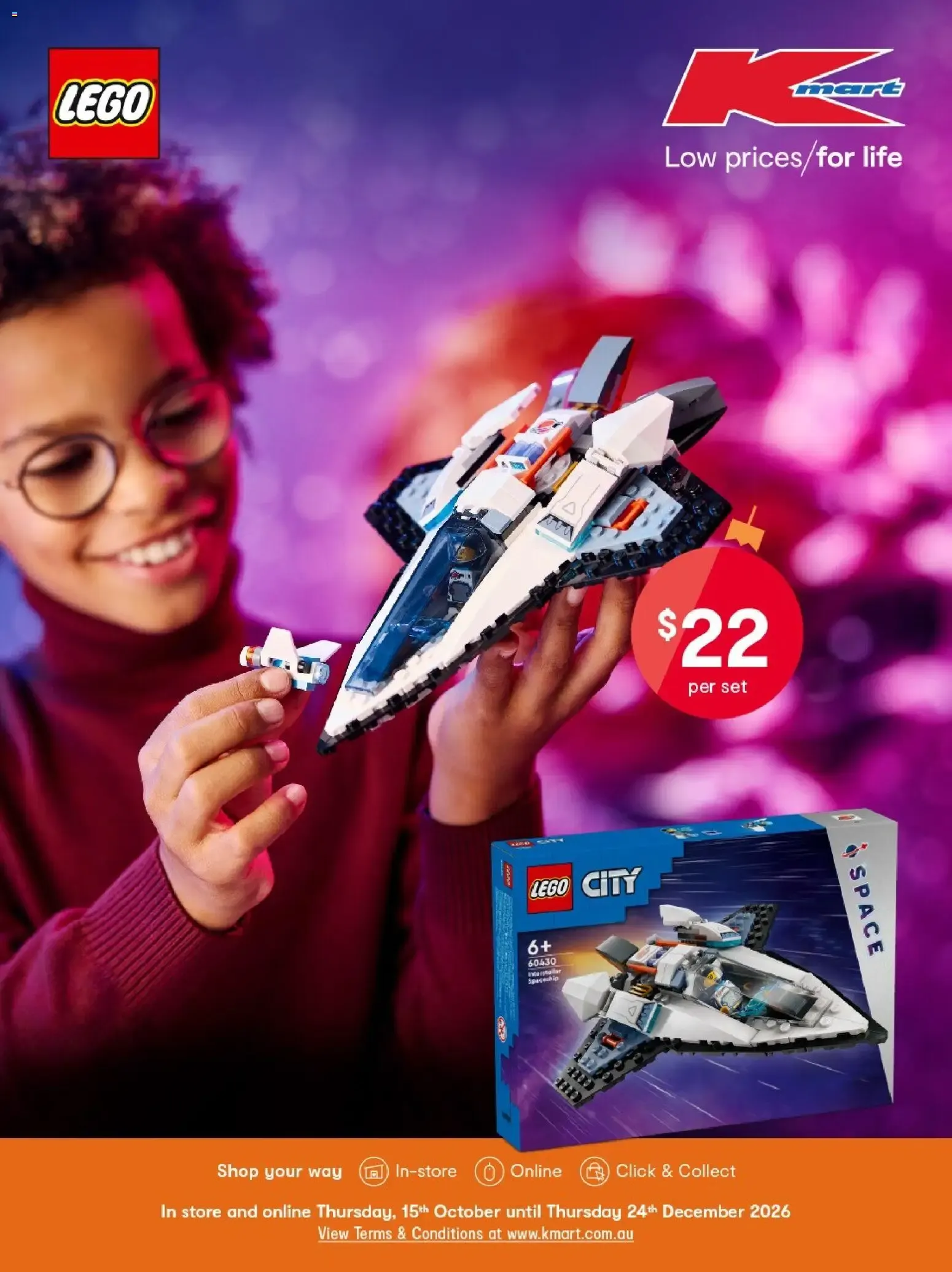 Kmart - LEGO City Interstellar Spaceship - Catalogue valid from 15 October to 24 December 2026 - page 1