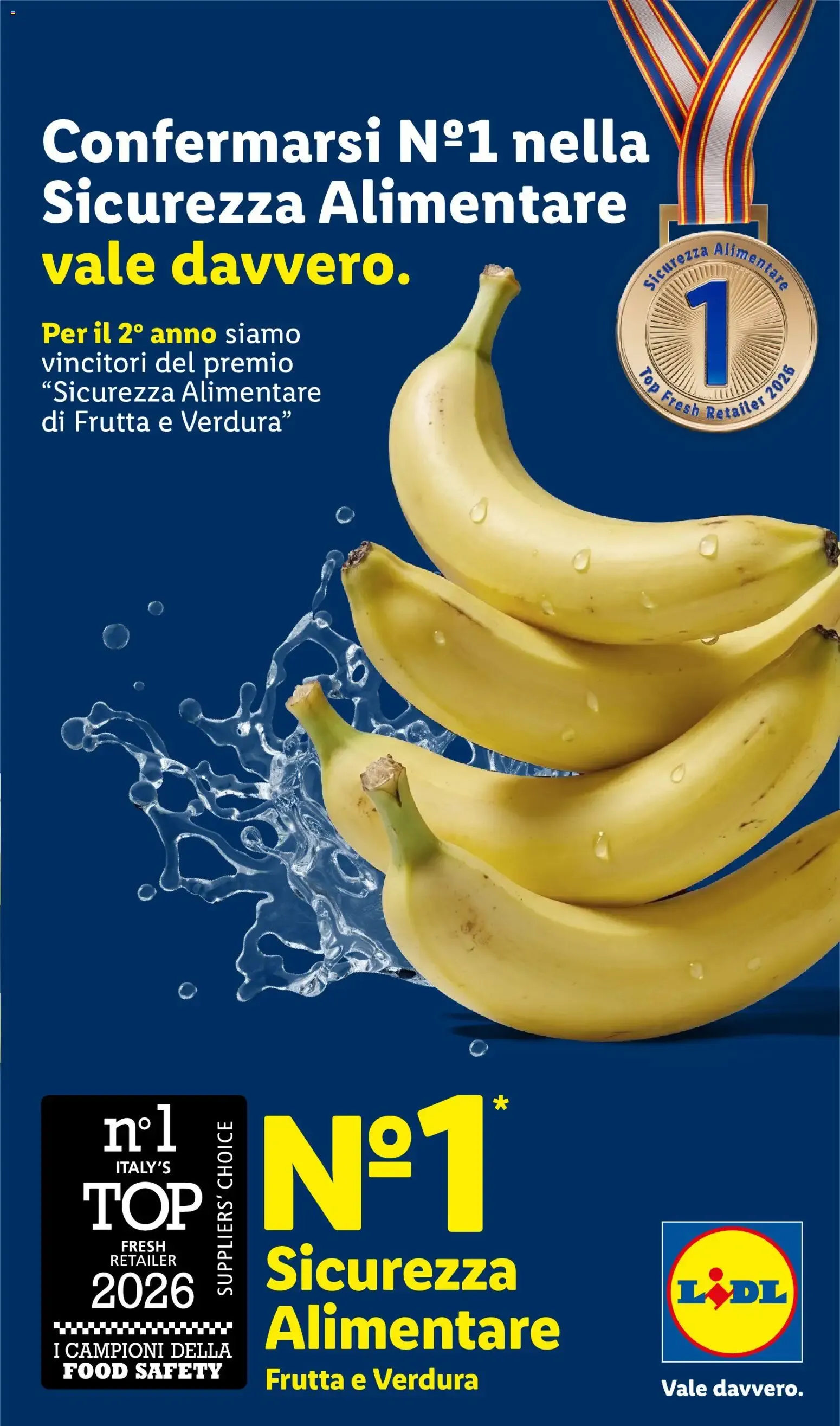 Da oggi la freschezza ha un nuovo prezzo. Banane sfuse a 0.98 al kg da 4 luglio a 19 luglio di 2026 - Pagina del volantino 2
