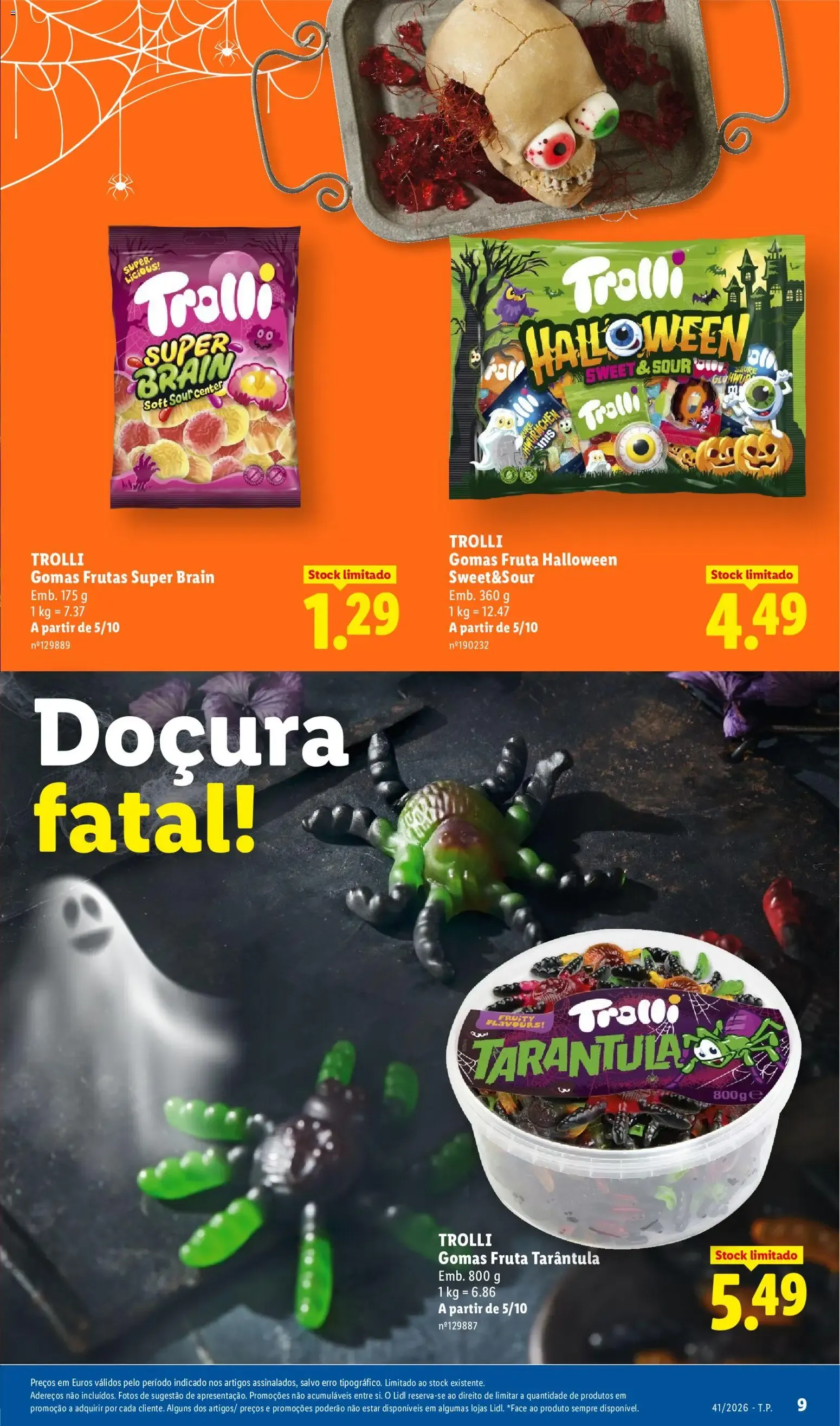 Folheto Lidl Folheto Especial Halloween » de 05/10/2026 - 01/11/2026 de 5 de outubro até 1 de novembro 2026 - Pagina 9
