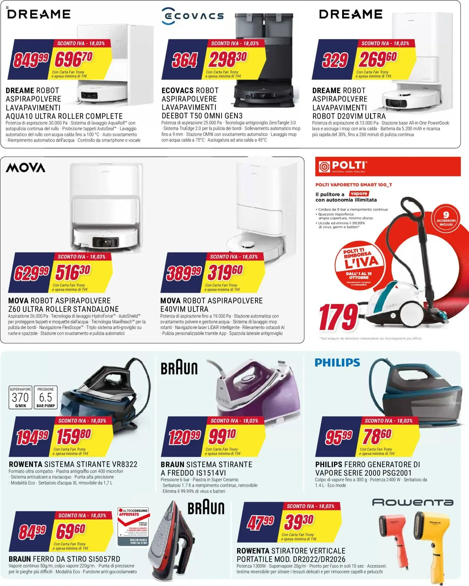 Trony - SCONTO IVA - Dall'1 al 15 ottobre da 1 ottobre a 15 ottobre di 2026 - Pagina del volantino 23