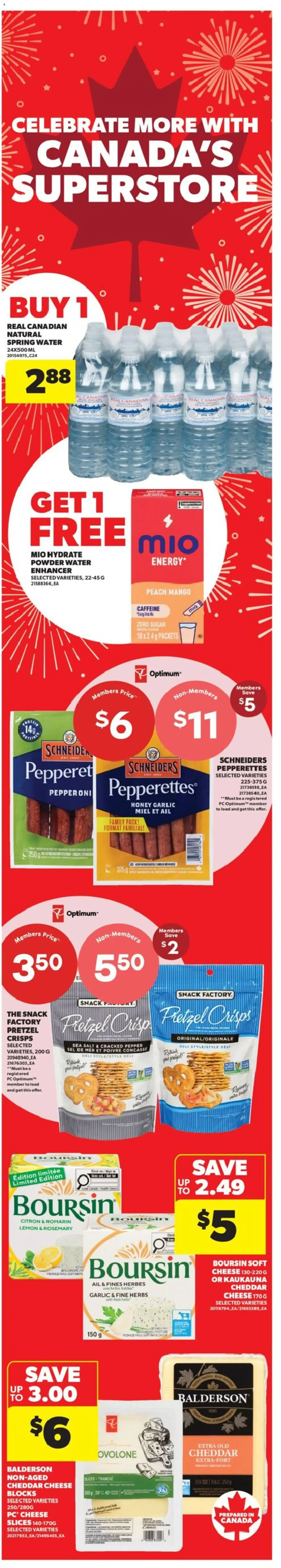 Celebrate More With Canada's Superstore from June 25 to July 1 2026 - flyer page 1