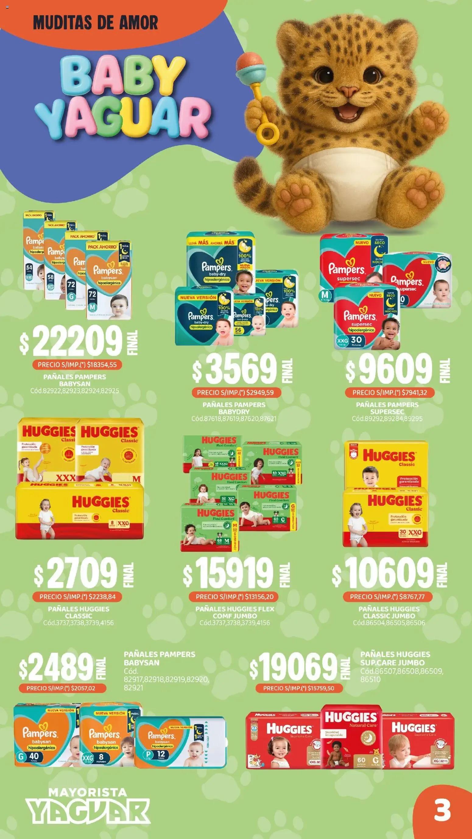 Ofertas de Yaguar - Todo Para Tu Bebe del 21/09/2026 - 04/10/2026 21 de septiembre al 4 de octubre 2026 - Página 3 del catálogo