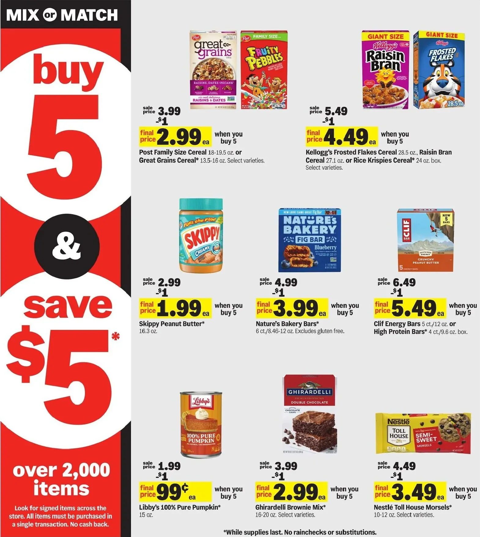 Weekly ad Meijer Fright Night Faves. Real Low Prices. from October 21 to October 27 2026 - Page 9