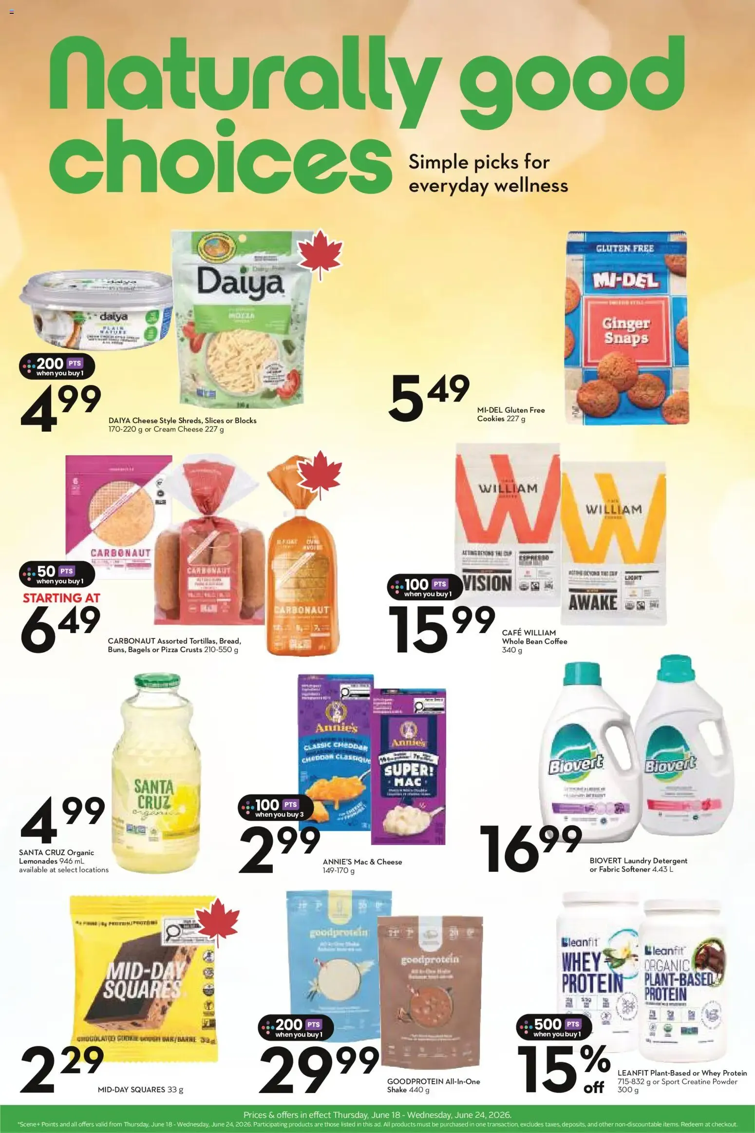 Sobeys weekly flyer / circulaire from Jun 18, 2026 > weekly specials & deals from June 18 to June 24 2026 - flyer page 19