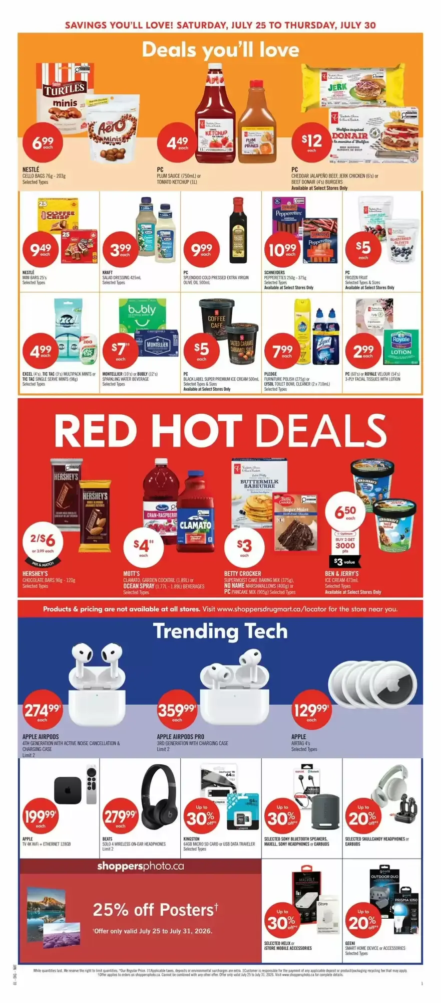 Shoppers Drug Mart flyer week 30 from July 25 to July 30 2026 - flyer page 10