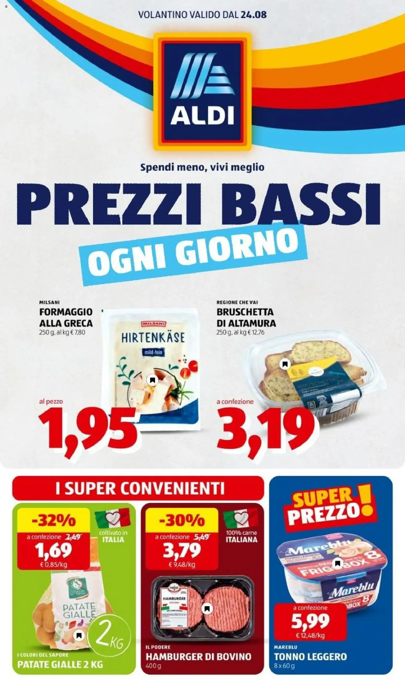Prezzi Bassi Ogni Giorno da 24 agosto a 30 agosto di 2026 - Pagina del volantino 1