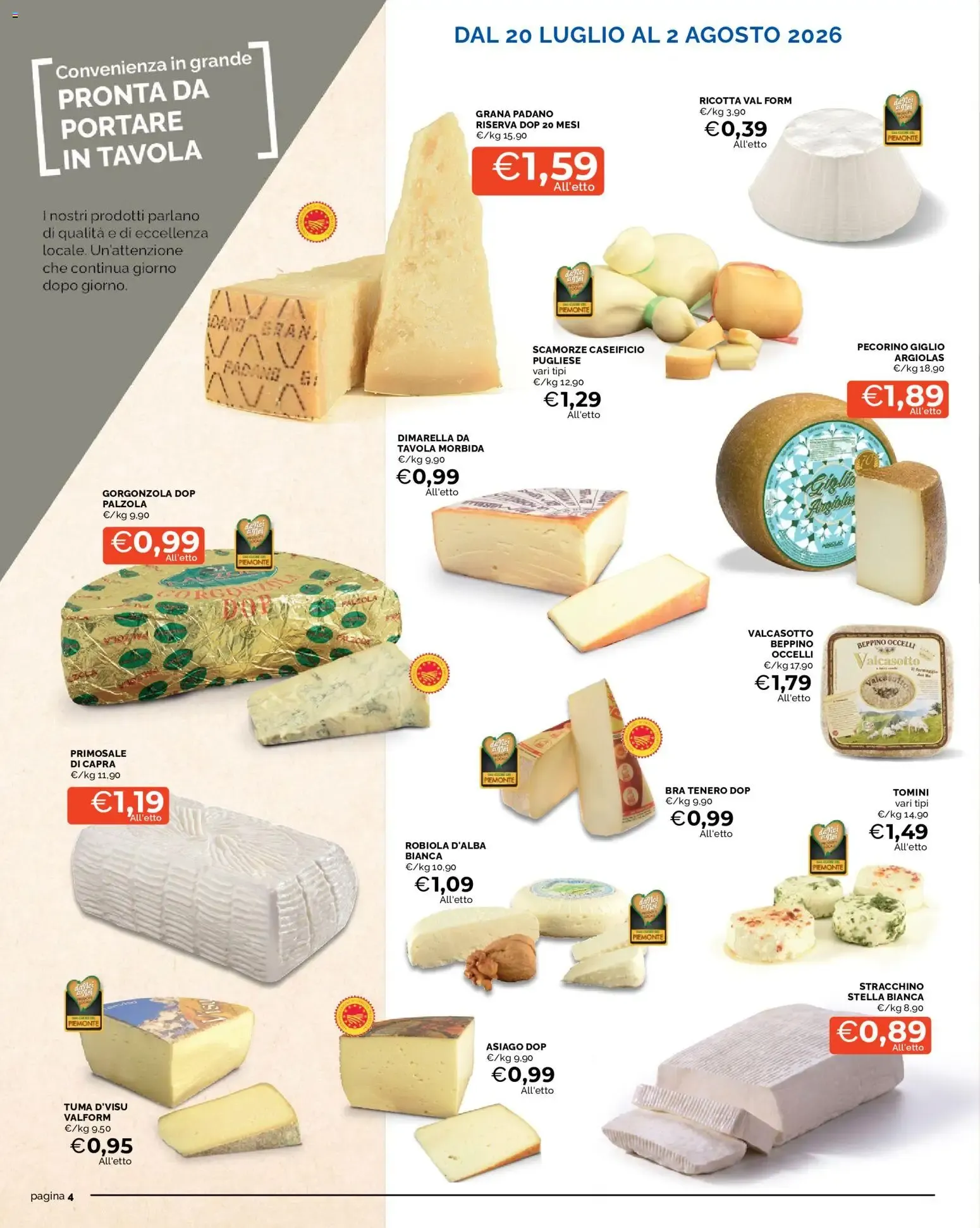 Mercatò volantino dal 20/07/2026 - online Offerte da 20 luglio a 2 agosto di 2026 - Pagina del volantino 4