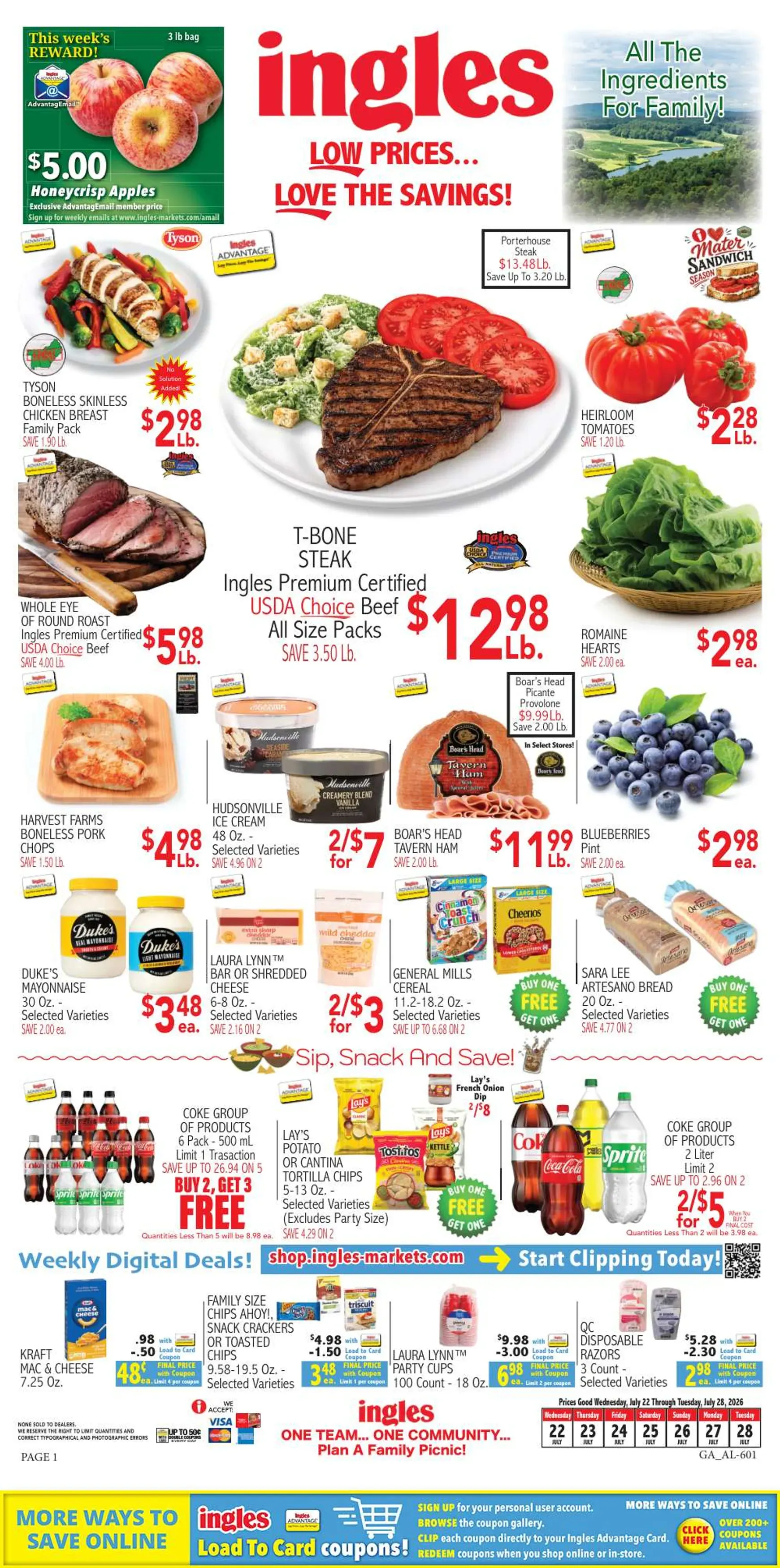 Weekly ad Current Ingles Markets leaflet valid from Wednesday 07/22/2026 to Tuesday 07/28/2026 from July 22 to July 28 2026 - Page 8