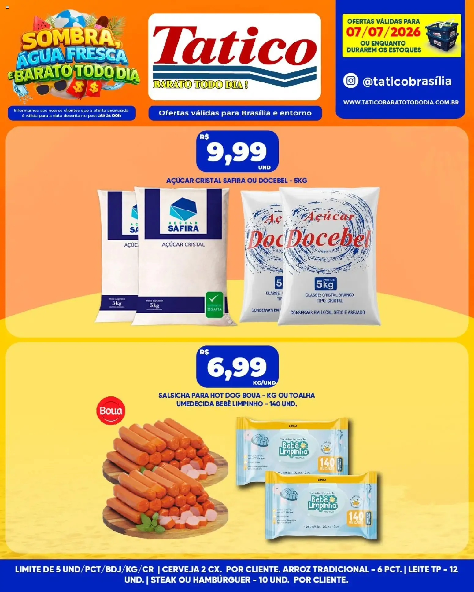 Encarte de Tatico ofertas do Dia de 07/07/2026 | Promoções Online 7 de julho até 7 de julho 2026 - Pagina 7
