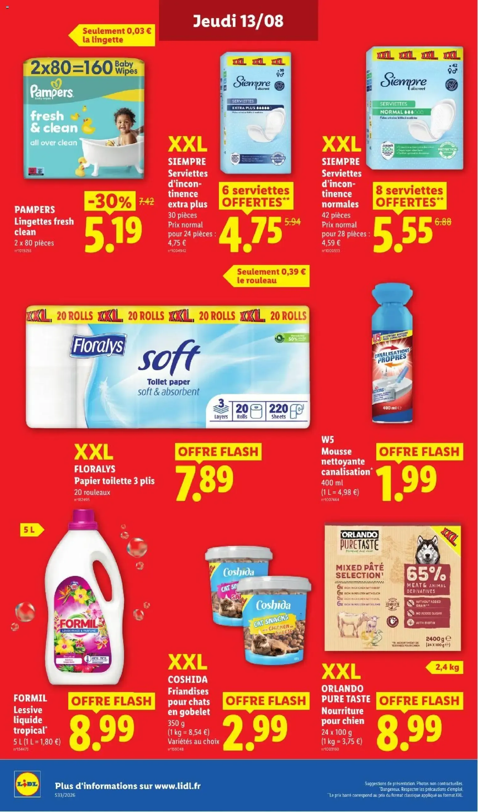 Catalogue LIDL du 13/08/2026 | Promo prospectus en ligne du 13 août au 19 août 2026 - Catalogue page 25