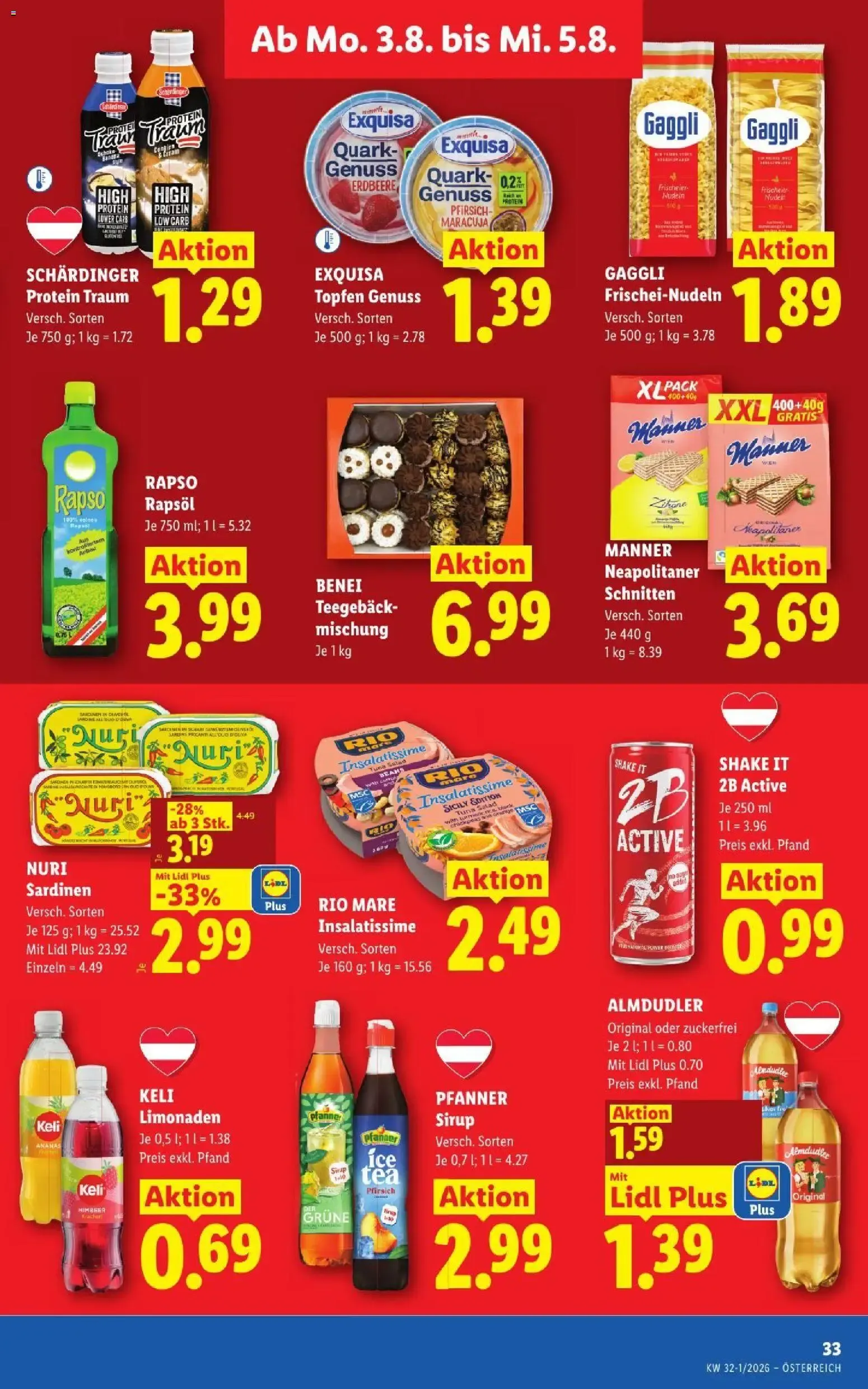 Lidl - Flugblatt del 30.07. al 01.08. von 30. Juli bis 1. August 2026 - Flugblätt seite  42
