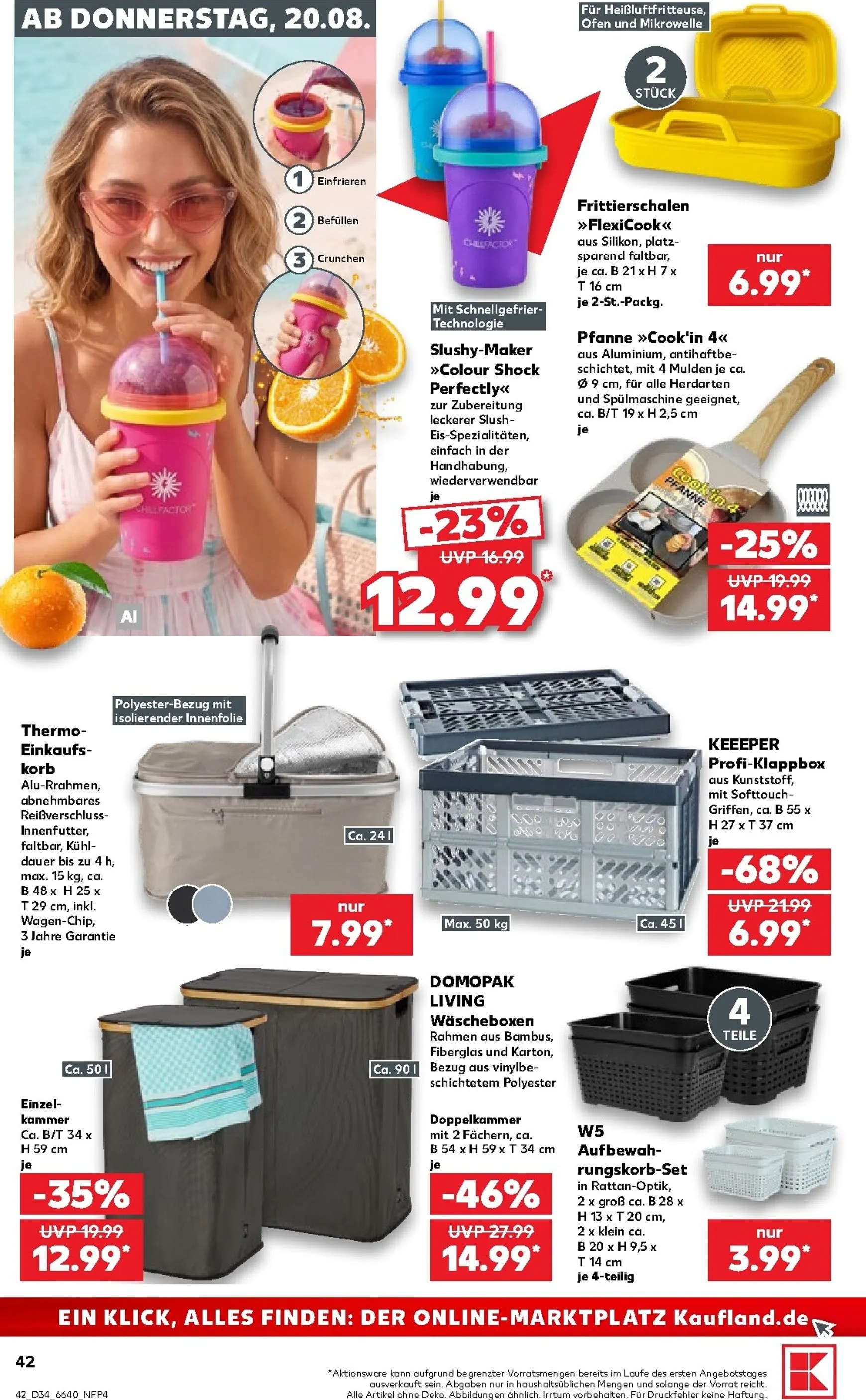 Kaufland Prospekt nächste Woche – von Donnerstag 20.08.2026 bis Mittwoch 26.08.2026 von 20. August bis 26. August 2026 - Prospekt seite 42