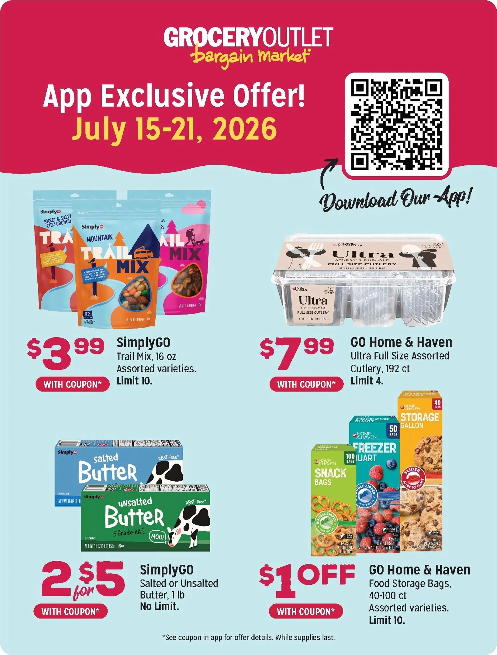 Weekly ad Grocery Outlet: Healthy Never Looked So Affordable from July 15 to July 21 2026 - Page 4