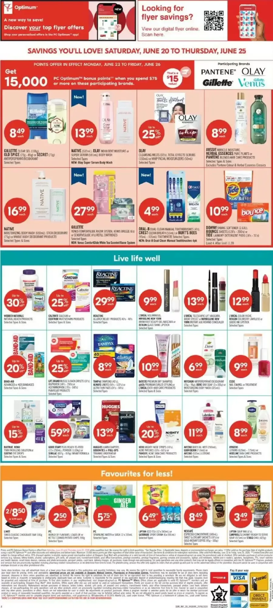 Shoppers Drug Mart flyer week 25 from June 20 to June 25 2026 - flyer page 20