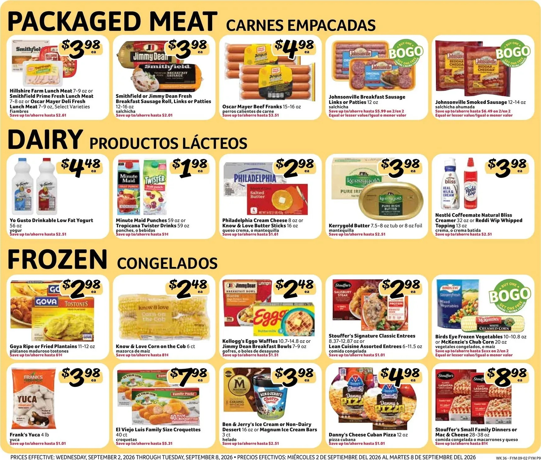 Weekly ad Fresco Supermarkets: Ofertas del Día del Trabajo from September 2 to September 8 2026 - Page 9