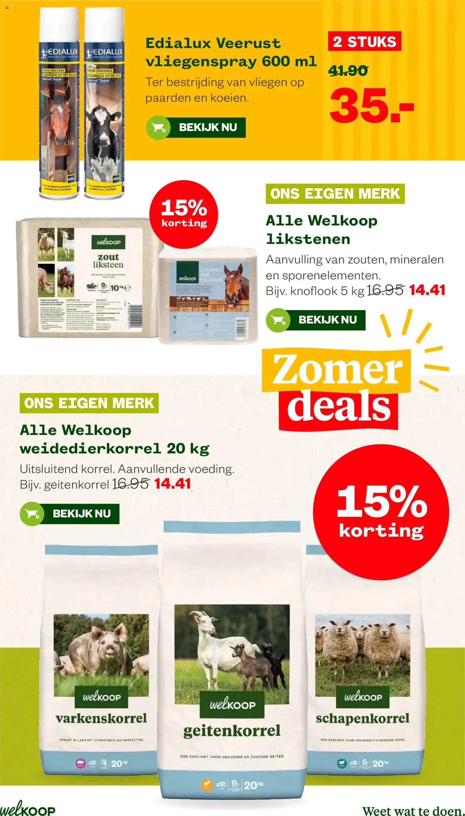Welkoop Zomer deals van 20 juli tot 9 augustus 2026 - Folder pagina 14