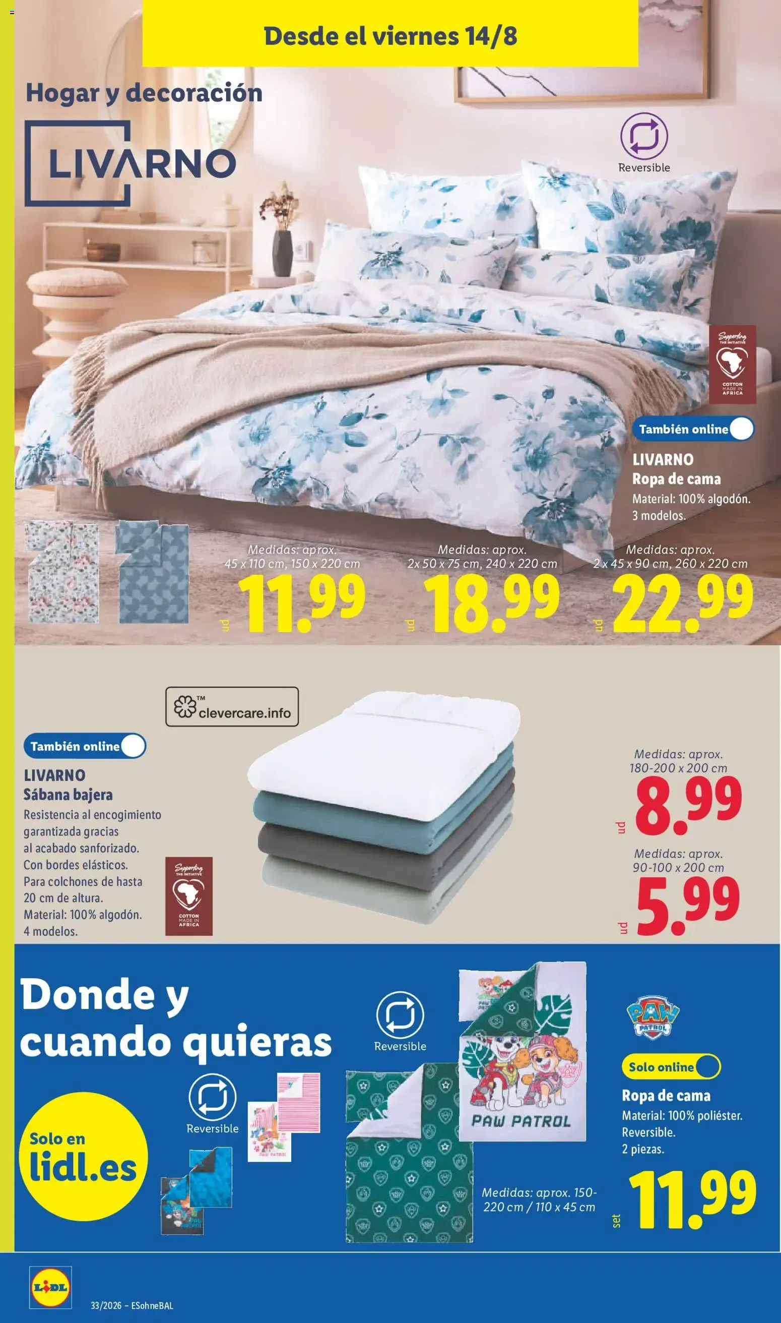 Catálogo de Lidl folleto de bazar del 10/08/2026 | Ofertas 10 de agosto al 16 de agosto 2026 - Página 16