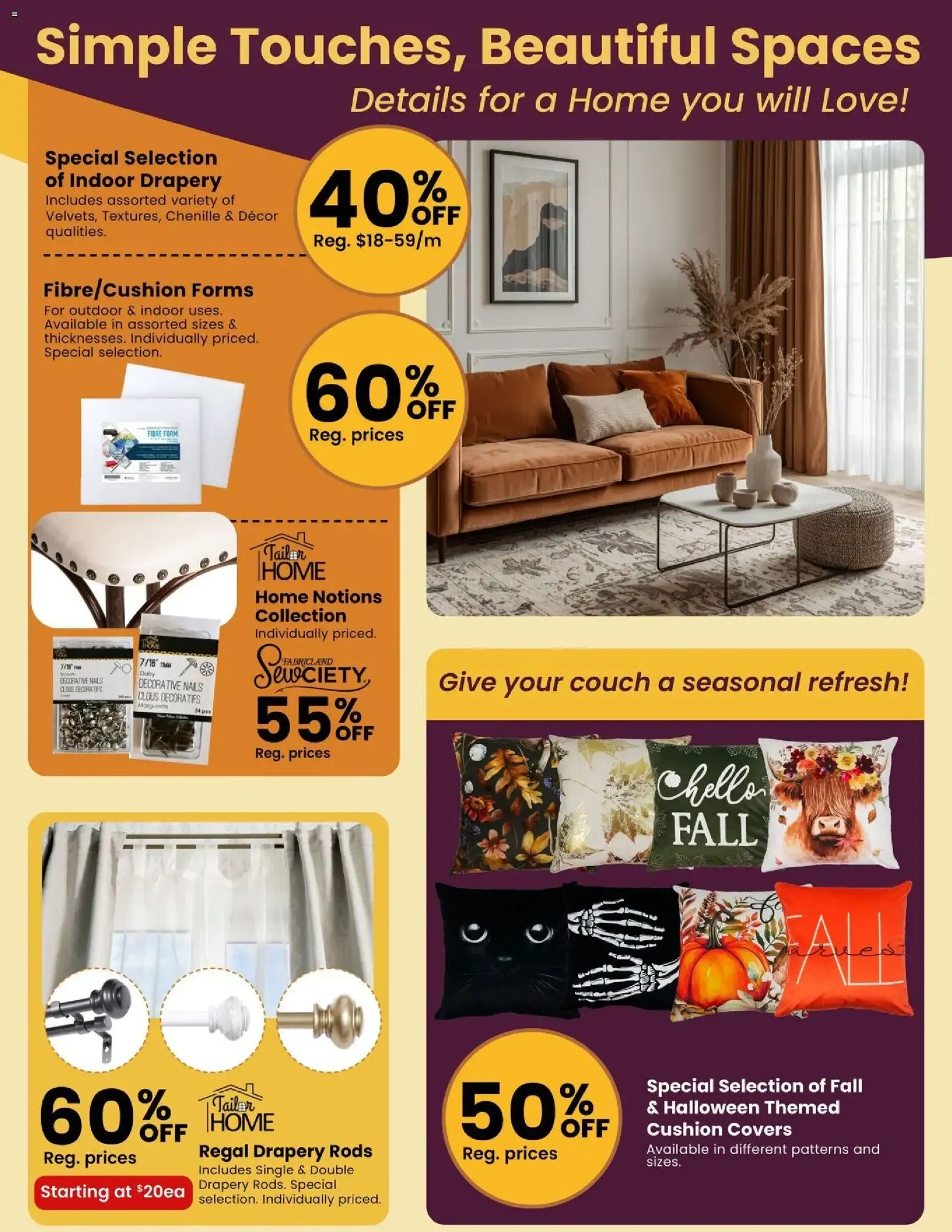 BACK TO Sewing SAVINGS from September 1 to September 30 2026 - flyer page 15