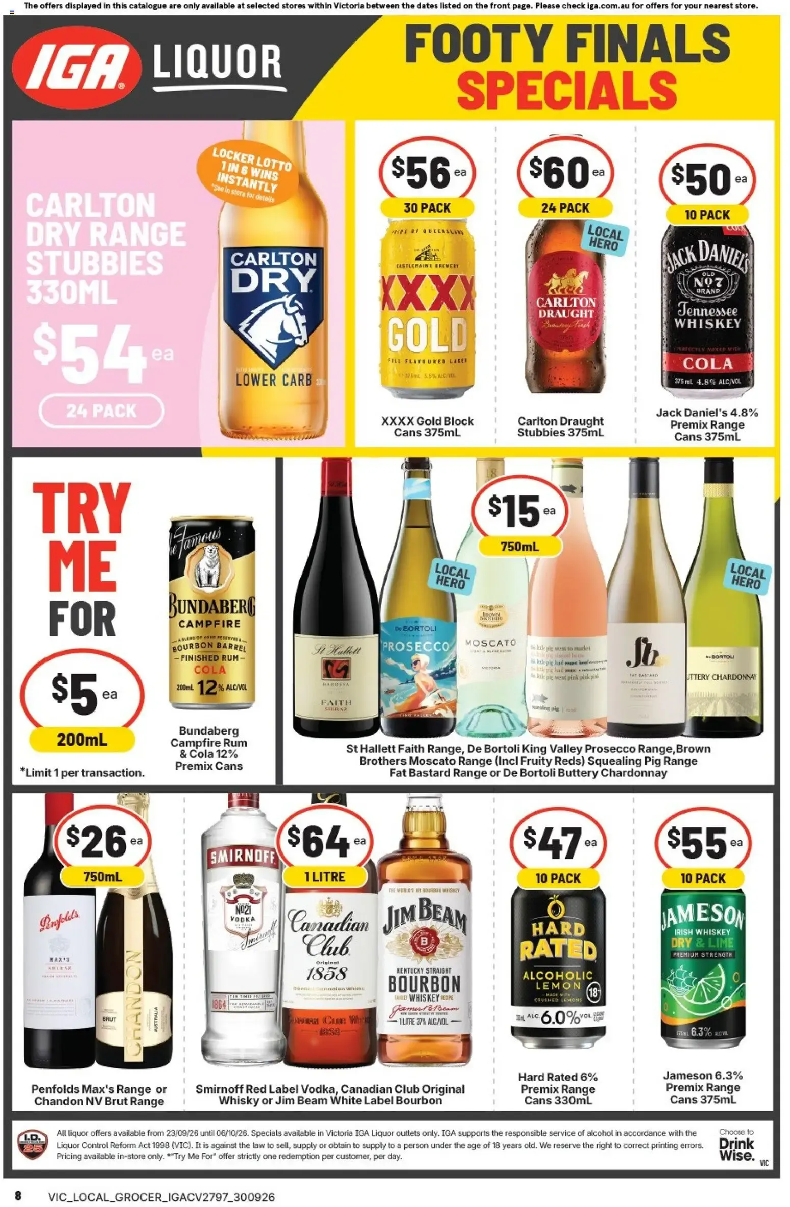 IGA LOCAL GROCER GREAT SAVES AND LOCAL FAVES - Catalogue valid from 30 September to 6 October 2026 - page 8