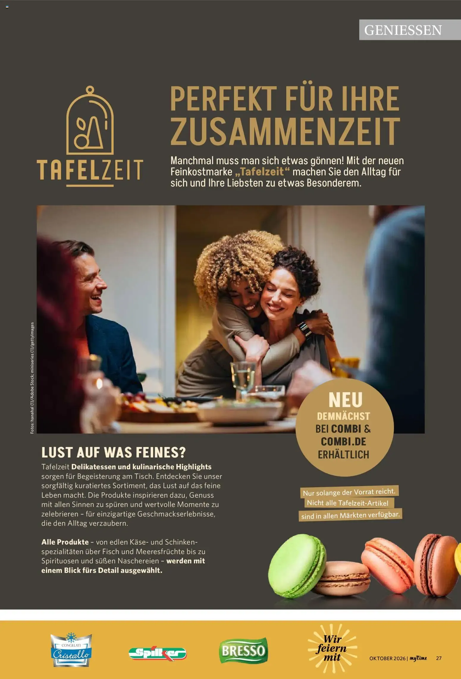 Combi myTime Oktober 2026 (ab 01.10.2026) zum Blättern von 1. Oktober bis 31. Oktober 2026 - Prospekt seite 27