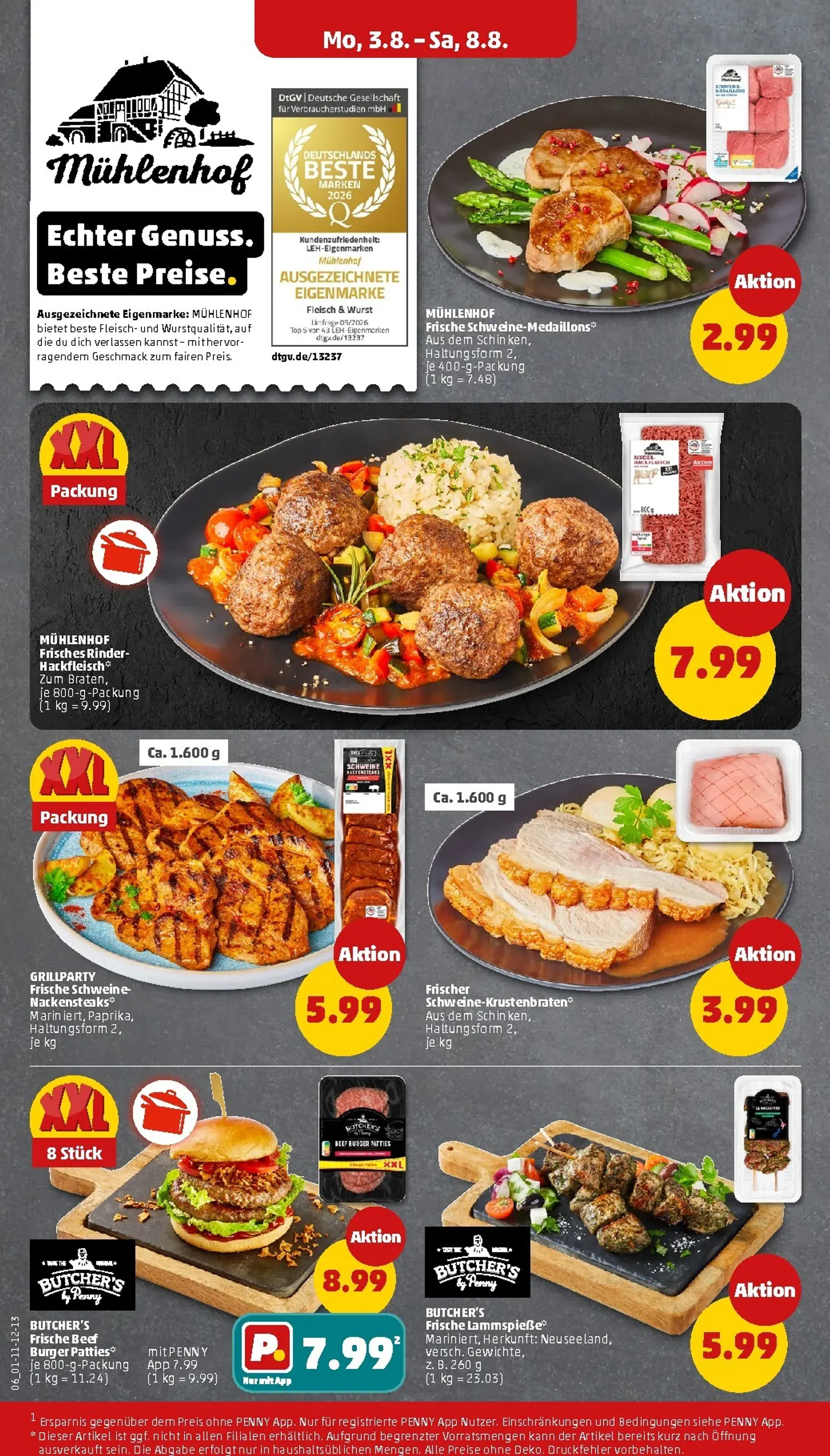 PENNY Prospekt nächste Woche – von Montag 03.08.2026 bis Samstag 08.08.2026 von 3. August bis 8. August 2026 - Prospekt seite 10