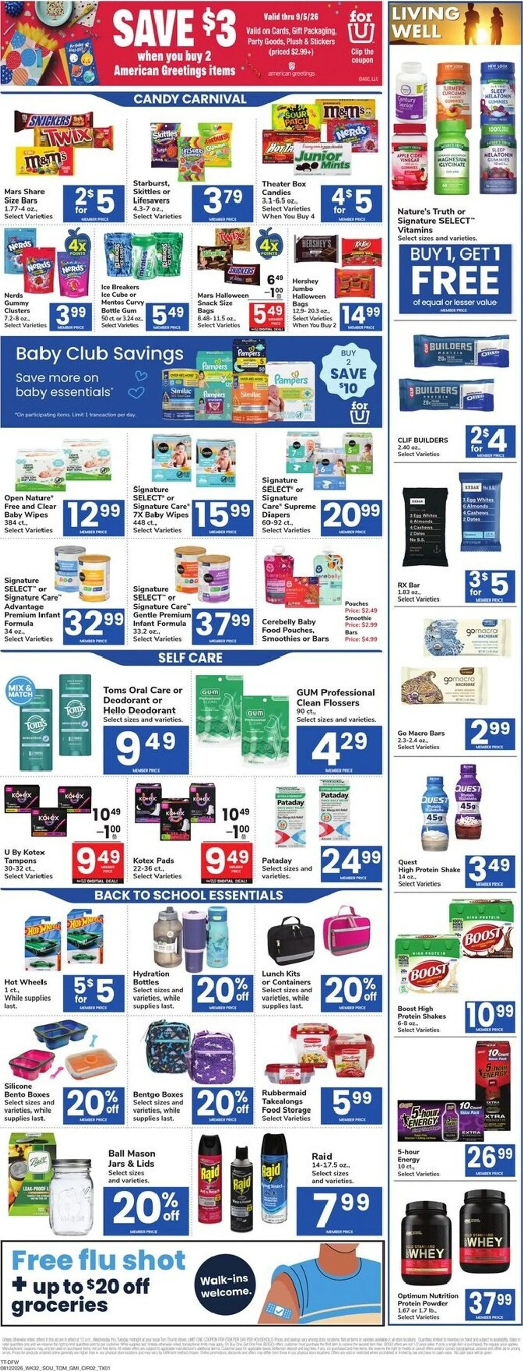 Weekly ad Tom Thumb 4 Day Sale from August 12 to August 15 2026 - Page 6