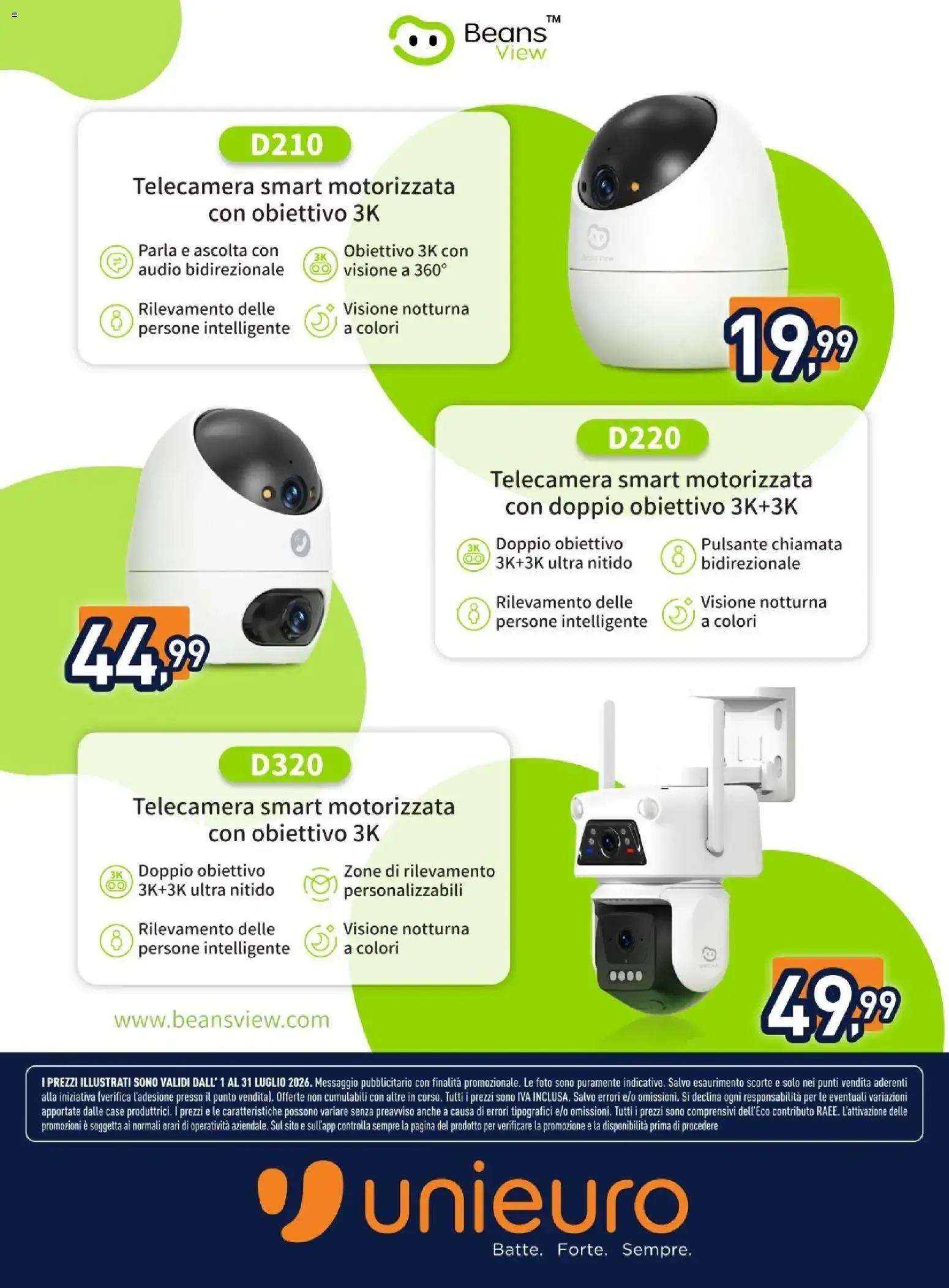 Nuovo Unieuro volantino Casa Smart dal 01/07/2026 > offerte anteprima 🛍️ da 1 luglio a 31 luglio di 2026 - Pagina del volantino 6