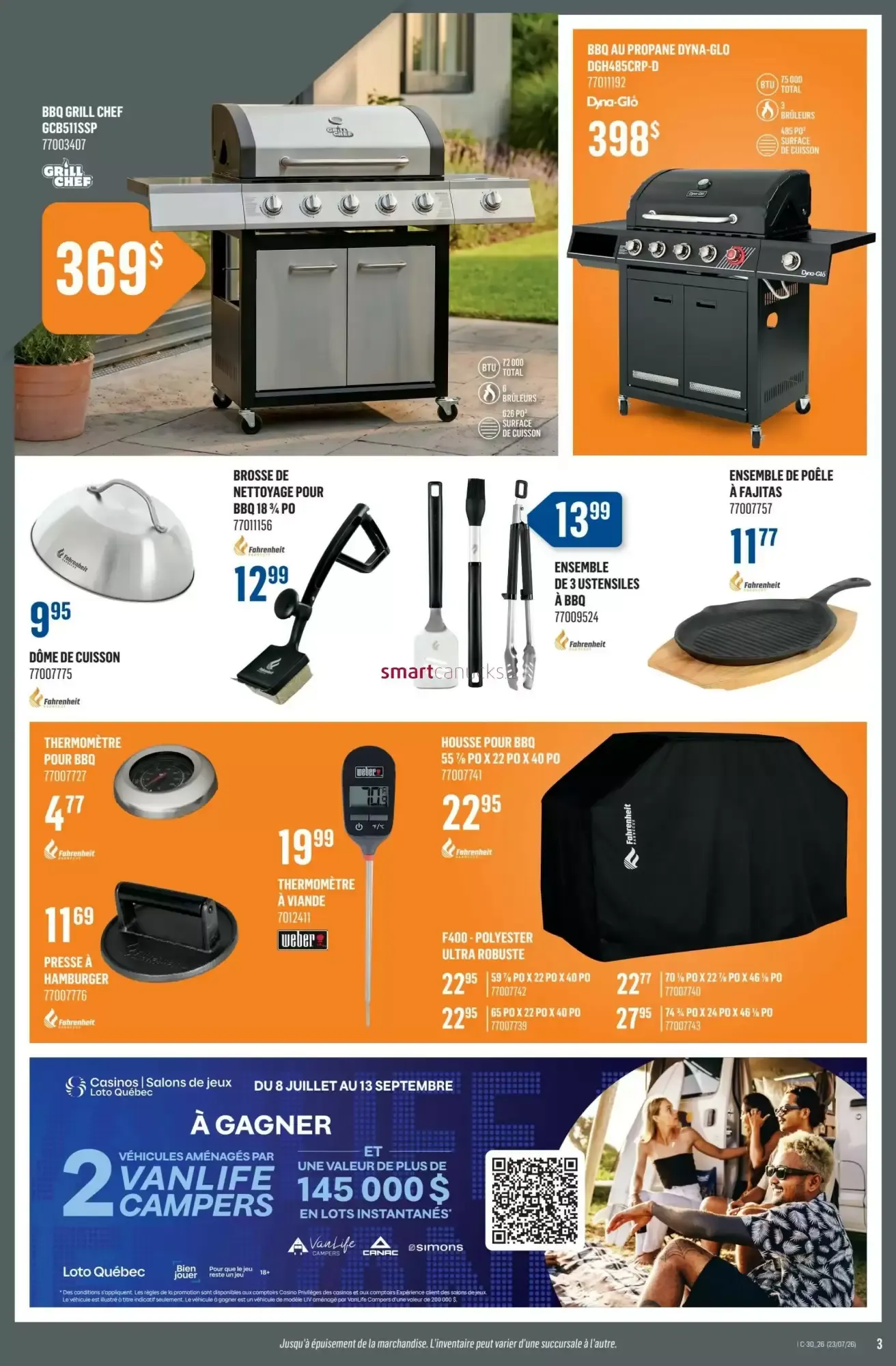 Canac - CANAC PAYE LA TPS from July 23 to July 29 2026 - flyer page 3