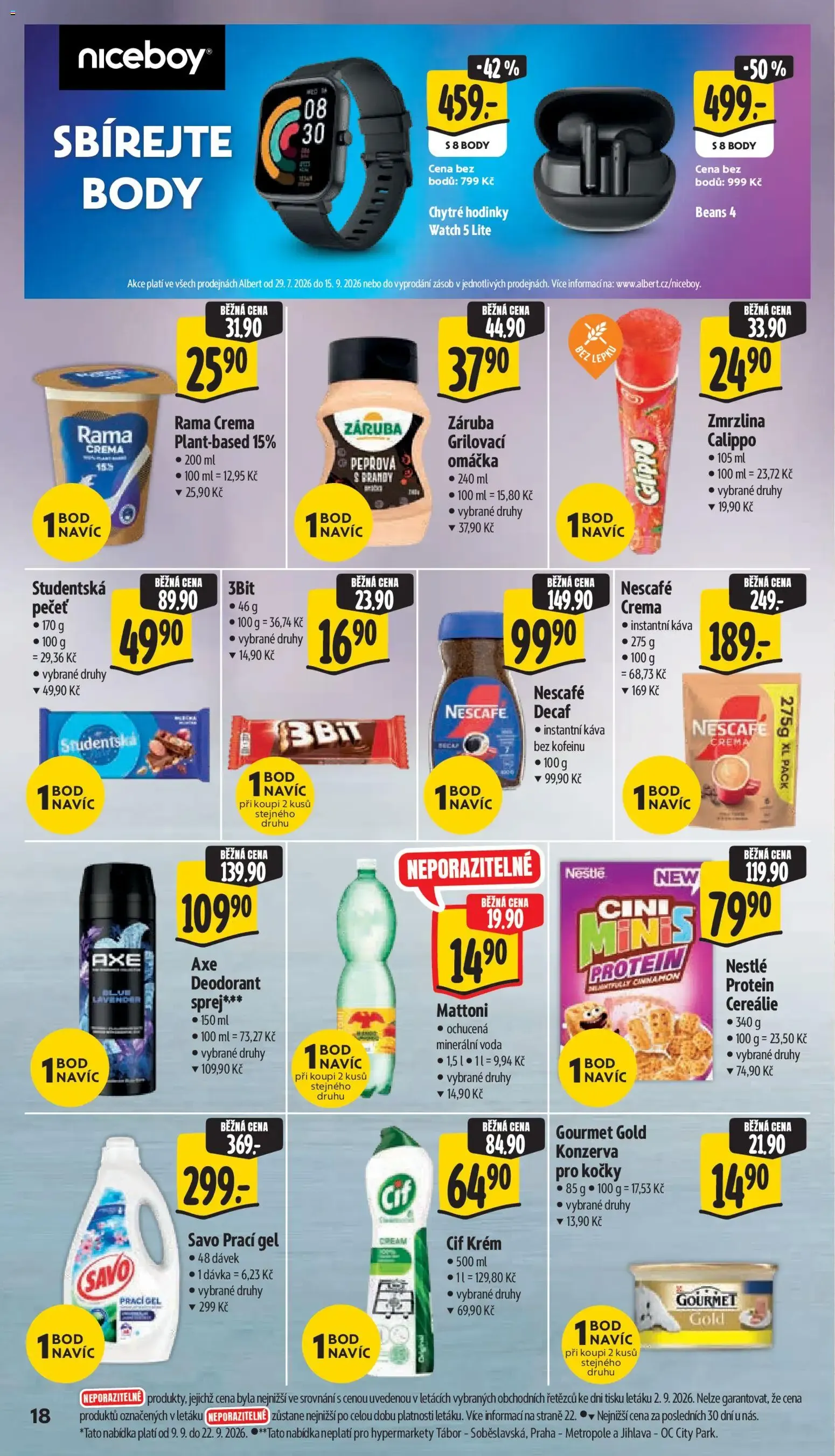 Albert leták - Hypermarket od 09.09.2026 - Akční leták - 9. září 15. září 2026 - Page 26