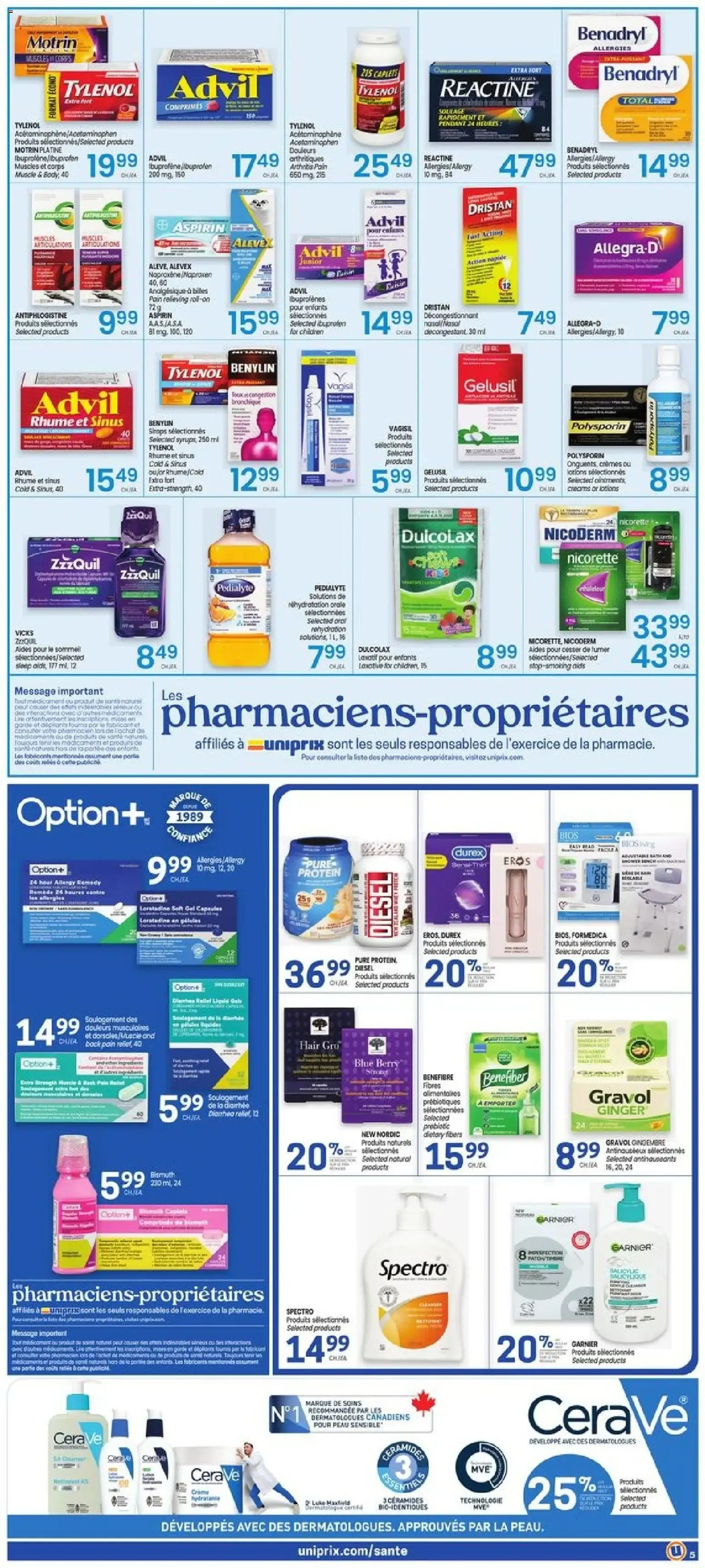 Uniprix weekly flyer / circulaire from Aug 20, 2026 > weekly specials & deals from August 20 to August 26 2026 - flyer page 6