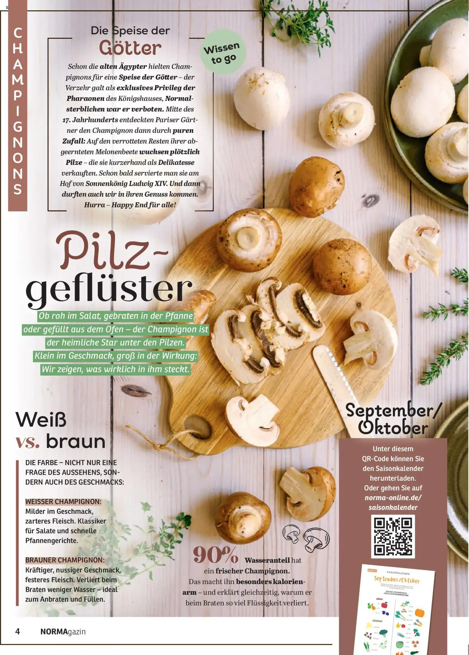 Norma NORMAgazin September/Oktober 2026 (ab 01.09.2026) zum blättern » Angebote von 1. September bis 31. Oktober 2026 - Prospekt seite 4