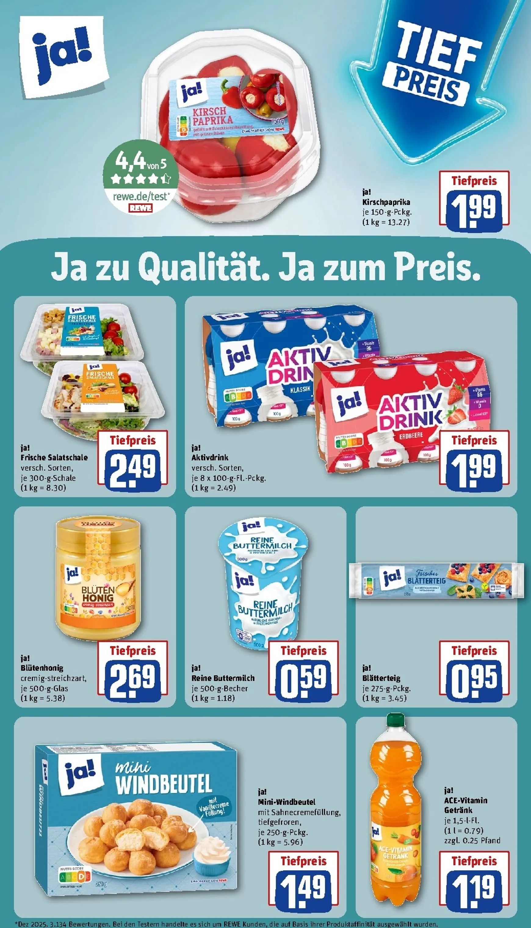 Rewe Prospekt – von Montag 17.08.2026 bis Sonntag 23.08.2026 von 17. August bis 23. August 2026 - Prospekt seite 23