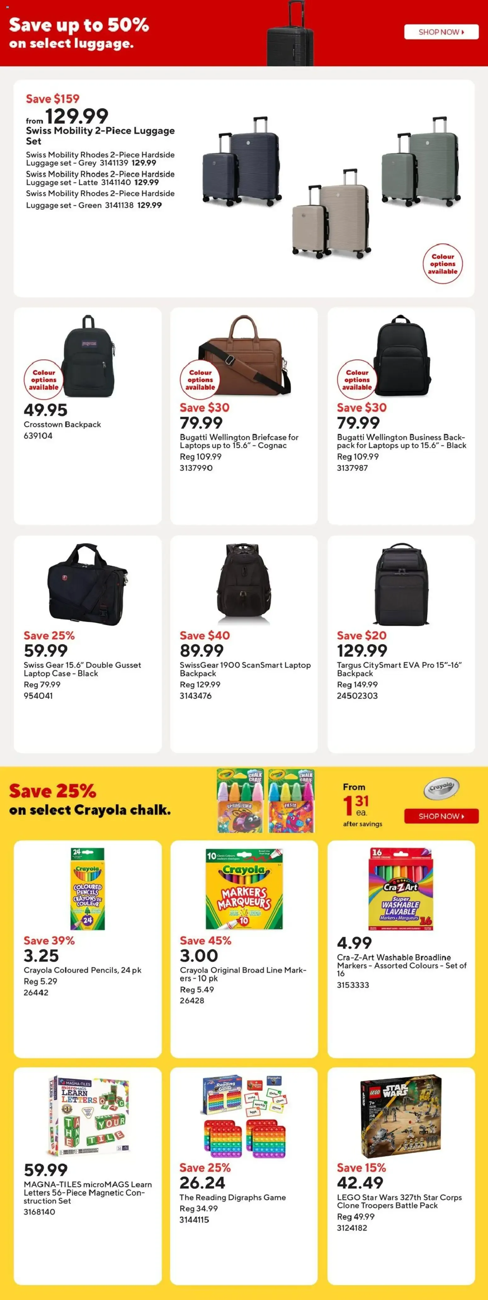Staples Easy Deals & Friends + Family Savings from July 17 to July 23 2026 - flyer page 12