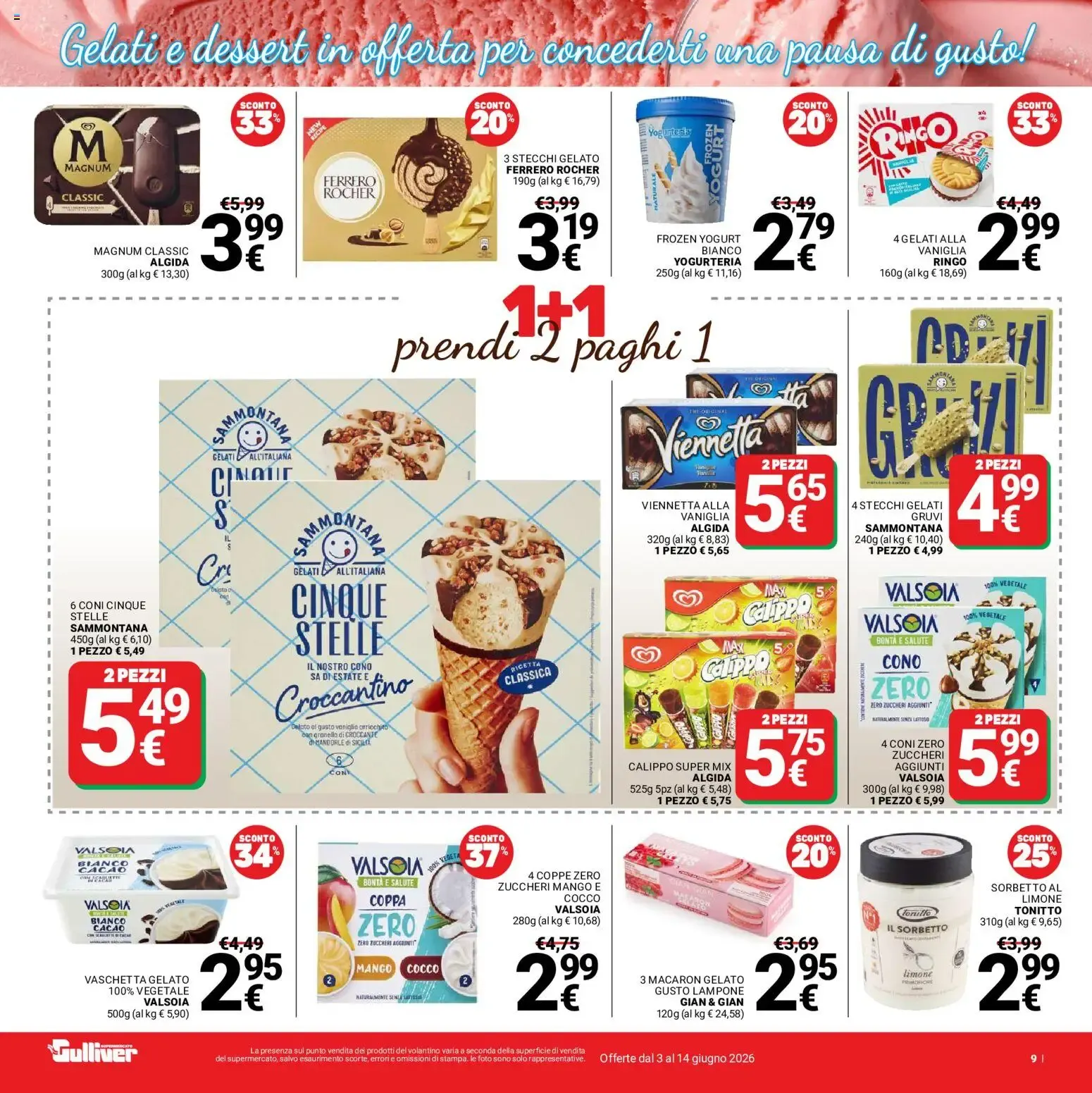 Nuovo Gulliver volantino dal 03/06/2026 > offerte anteprima 🛍️ da 3 giugno a 14 giugno di 2026 - Pagina del volantino 9