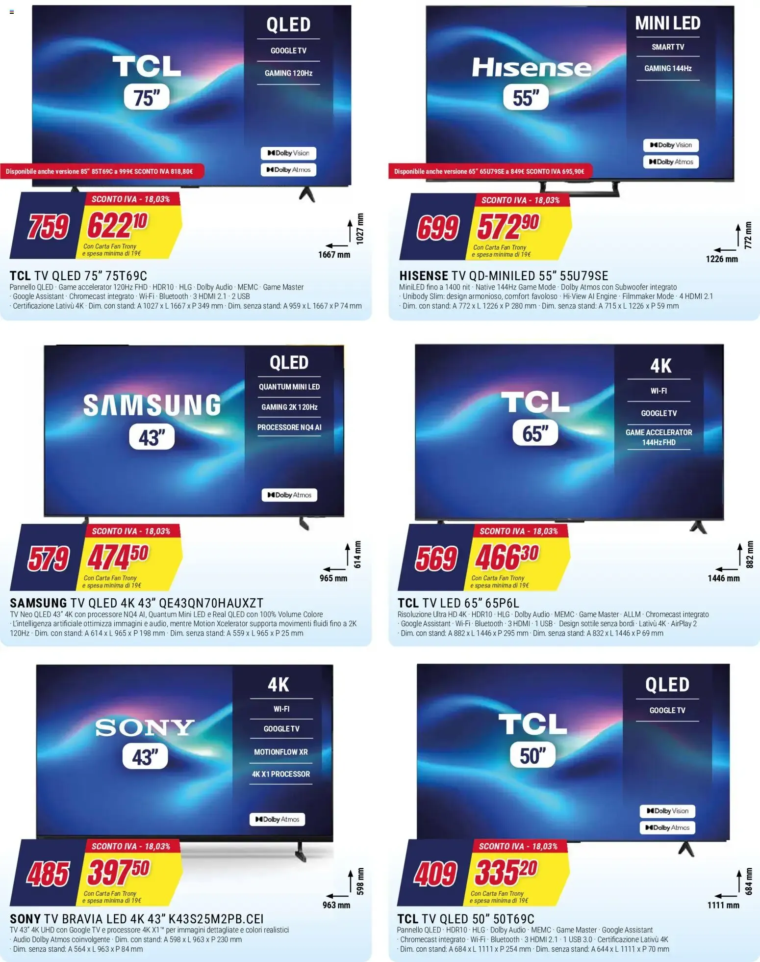Trony - SCONTO IVA - Dall'1 al 15 ottobre da 1 ottobre a 15 ottobre di 2026 - Pagina del volantino 5