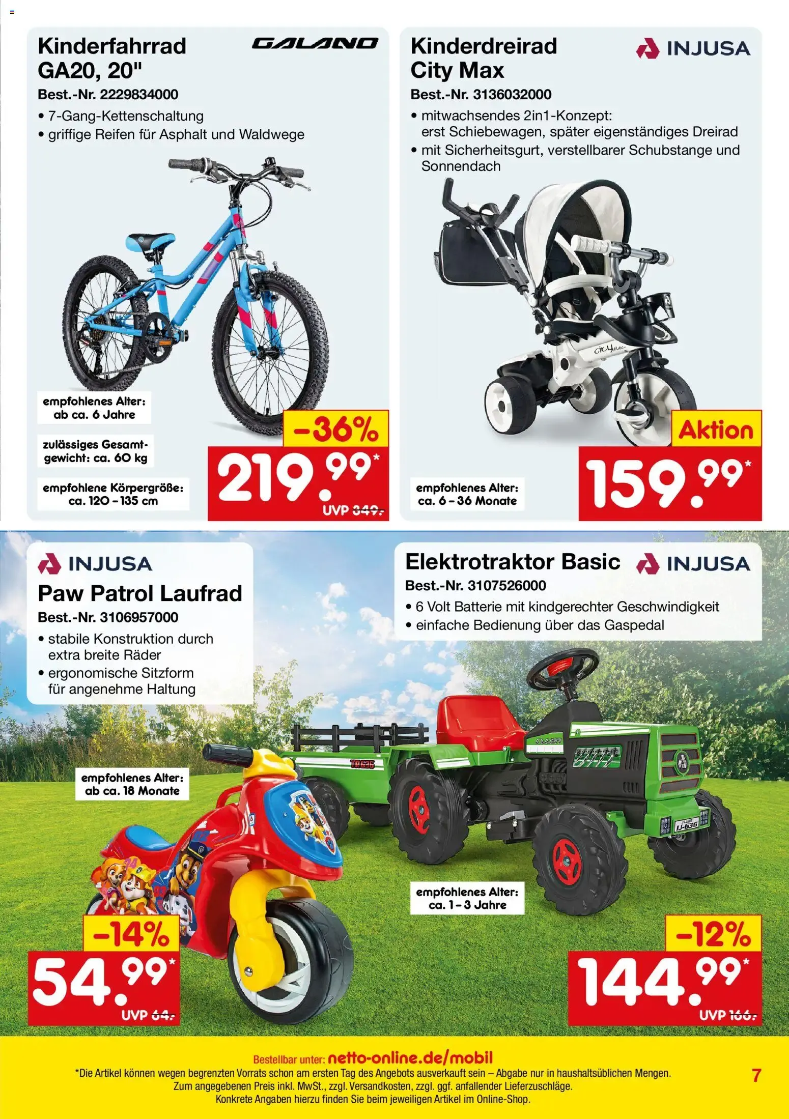 Netto Marken-Discount: E-SUV S5G Centro E-Bike von 1. August bis 31. August 2026 - Prospekt seite 7