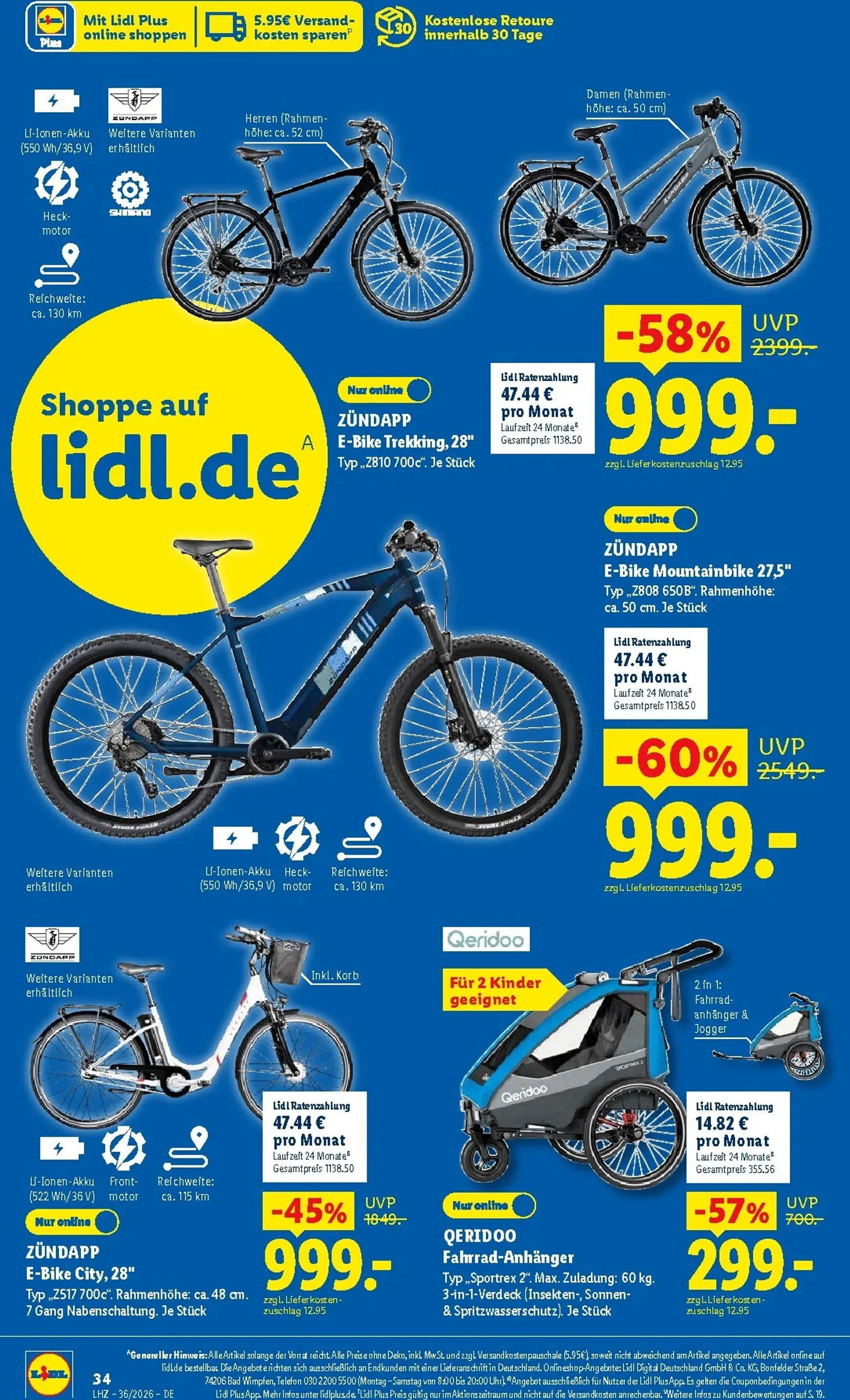 Lidl - Nonfood Prospekt nächste Woche – von Montag 31.08.2026 bis Samstag 05.09.2026 von 31. August bis 5. September 2026 - Prospekt seite 55