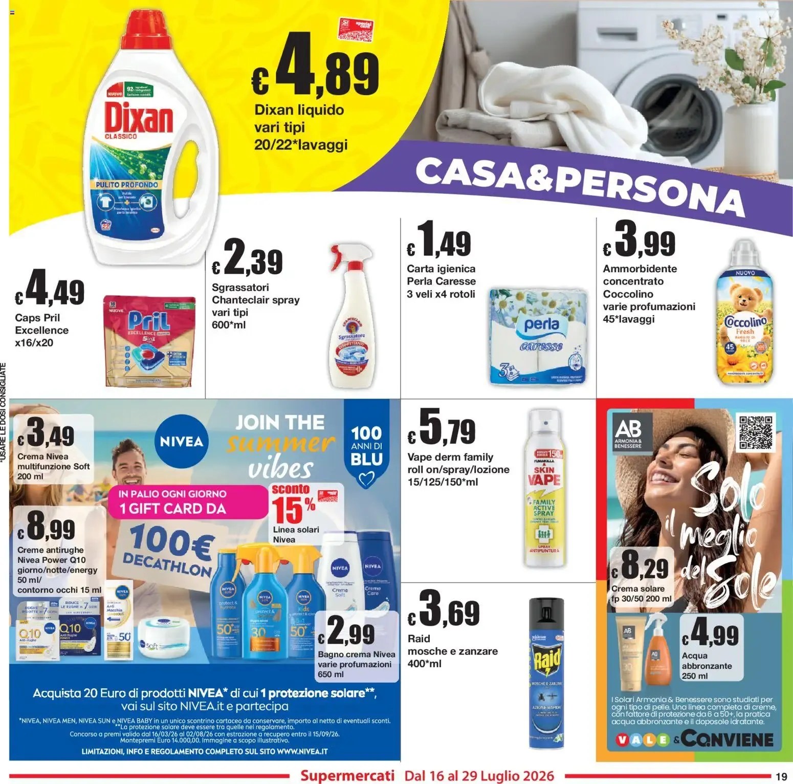 Sì con Te volantino dal 16/07/2026 - online Offerte da 16 luglio a 29 luglio di 2026 - Pagina del volantino 19