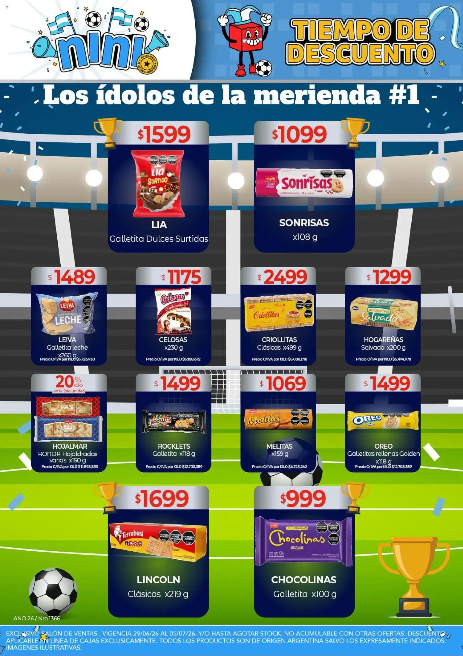 Ofertas de NINI Mayorista ofertas del 29/06/2026 - 05/07/2026 29 de junio al 5 de julio 2026 - Página 32 del catálogo