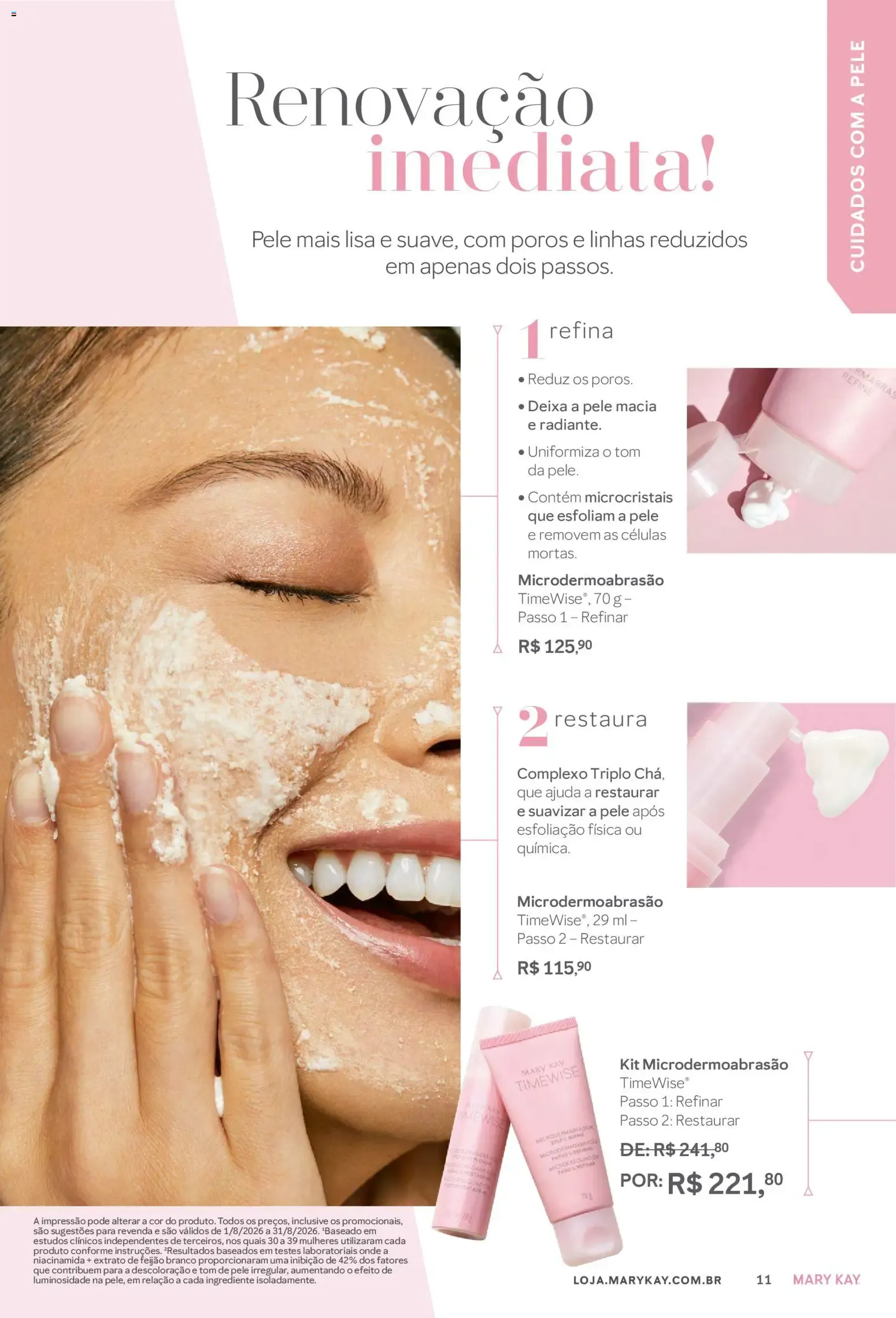 Encarte de Revista Mary Kay - Catálogo Agosto 2026 (01/08 - 31/08/2026) 1 de agosto até 31 de agosto 2026 - Pagina 11