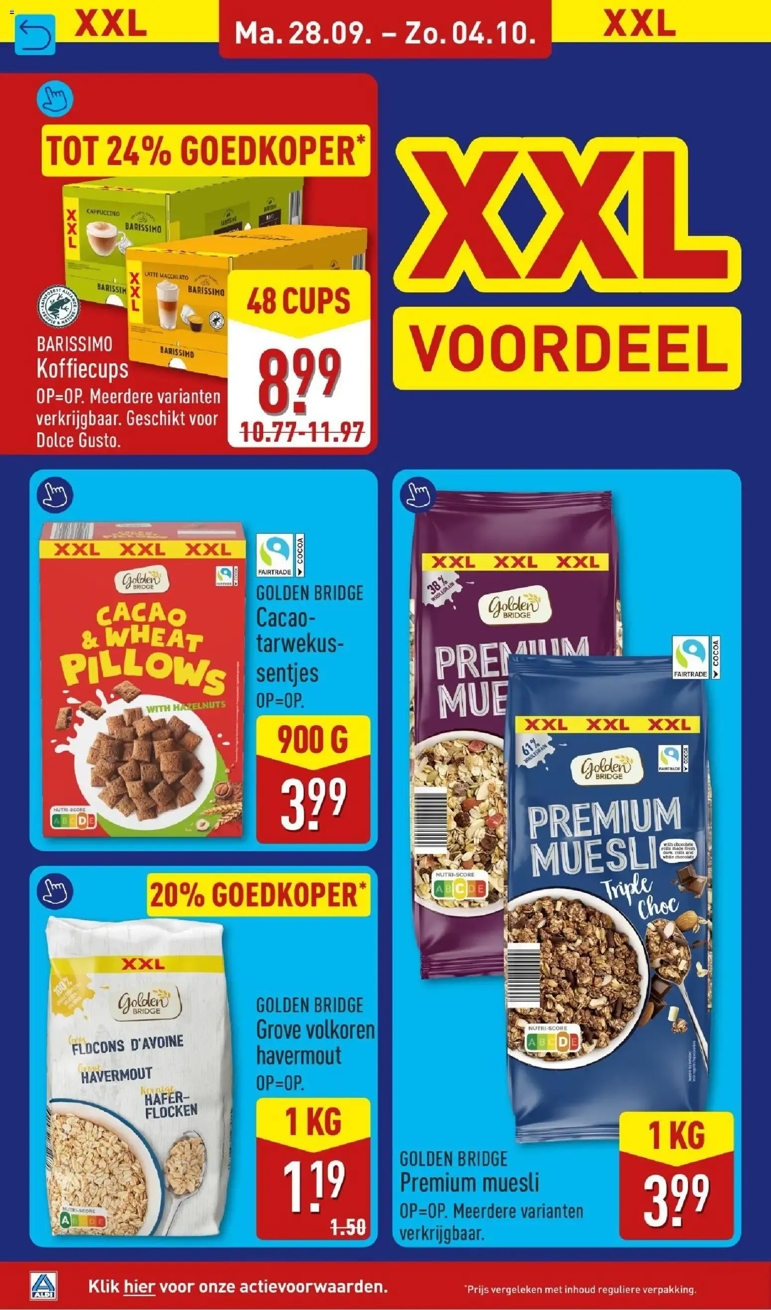 Aldi XXL Voordeel van 28 september tot 4 oktober 2026 - Folder pagina 22