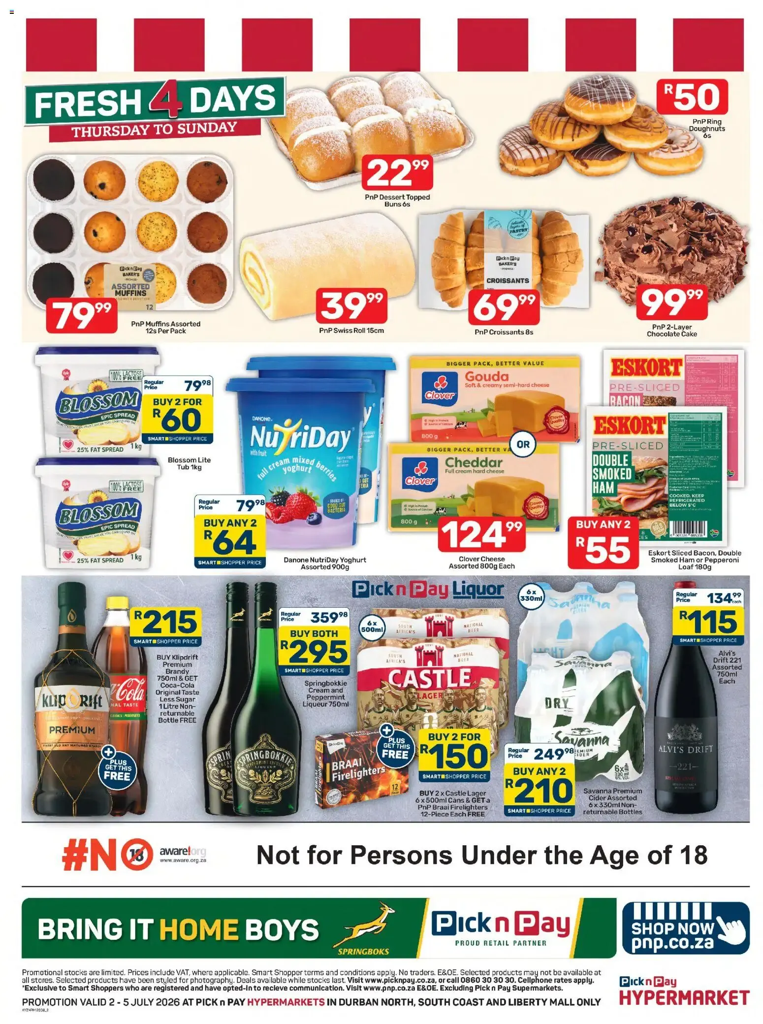 Pick n Pay KwaZulu-Natal - Hypermarket Fresh Specials (02/07/2026 - 05/07/2026) Online from 2 July to 5 July 2026 - Catalogue Page 2