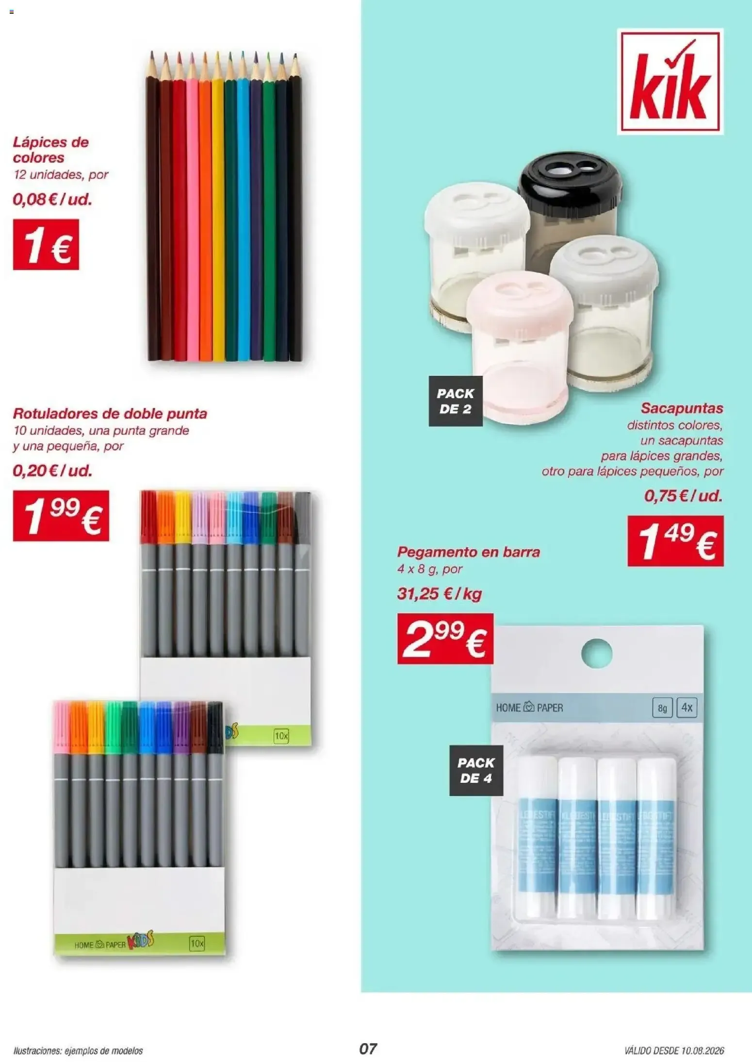 Catálogo de KIK Más diversión en el cole del 10/08/2026 | Catálogo 10 de agosto al 16 de agosto 2026 - Página 7
