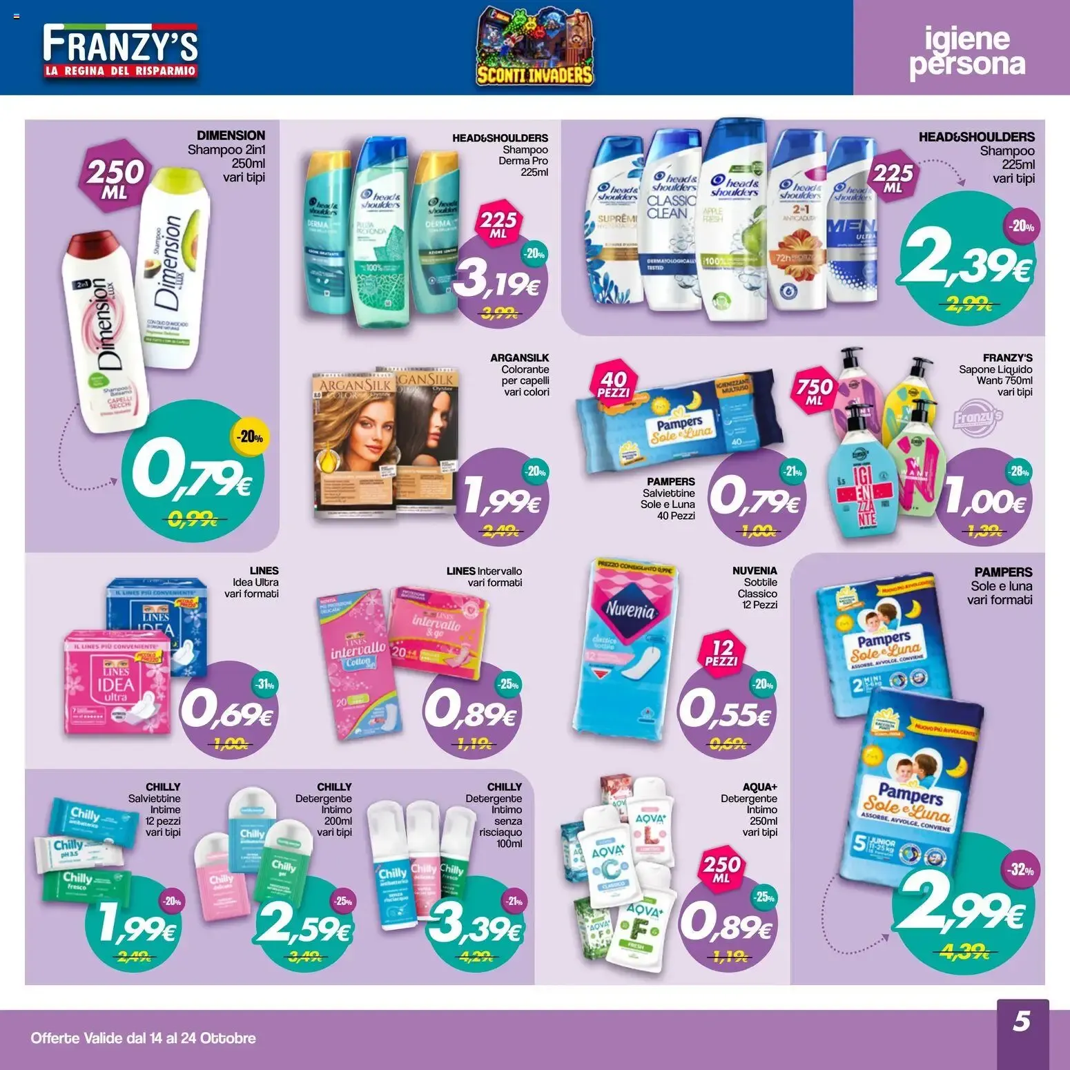 FRANZY'S LA REGINA DEL RISPARMIO da 14 ottobre a 24 ottobre di 2026 - Pagina del volantino 5
