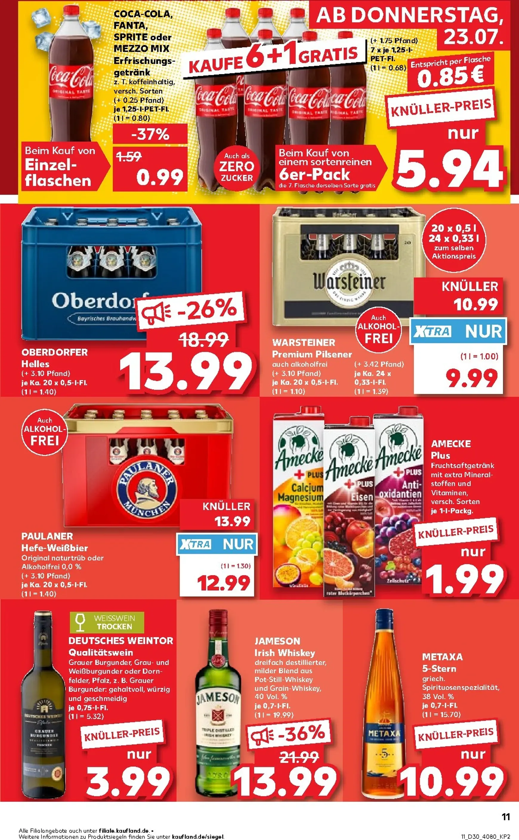 Kaufland Prospekt nächste Woche – von Donnerstag 23.07.2026 bis Mittwoch 29.07.2026 von 23. Juli bis 29. Juli 2026 - Prospekt seite 12