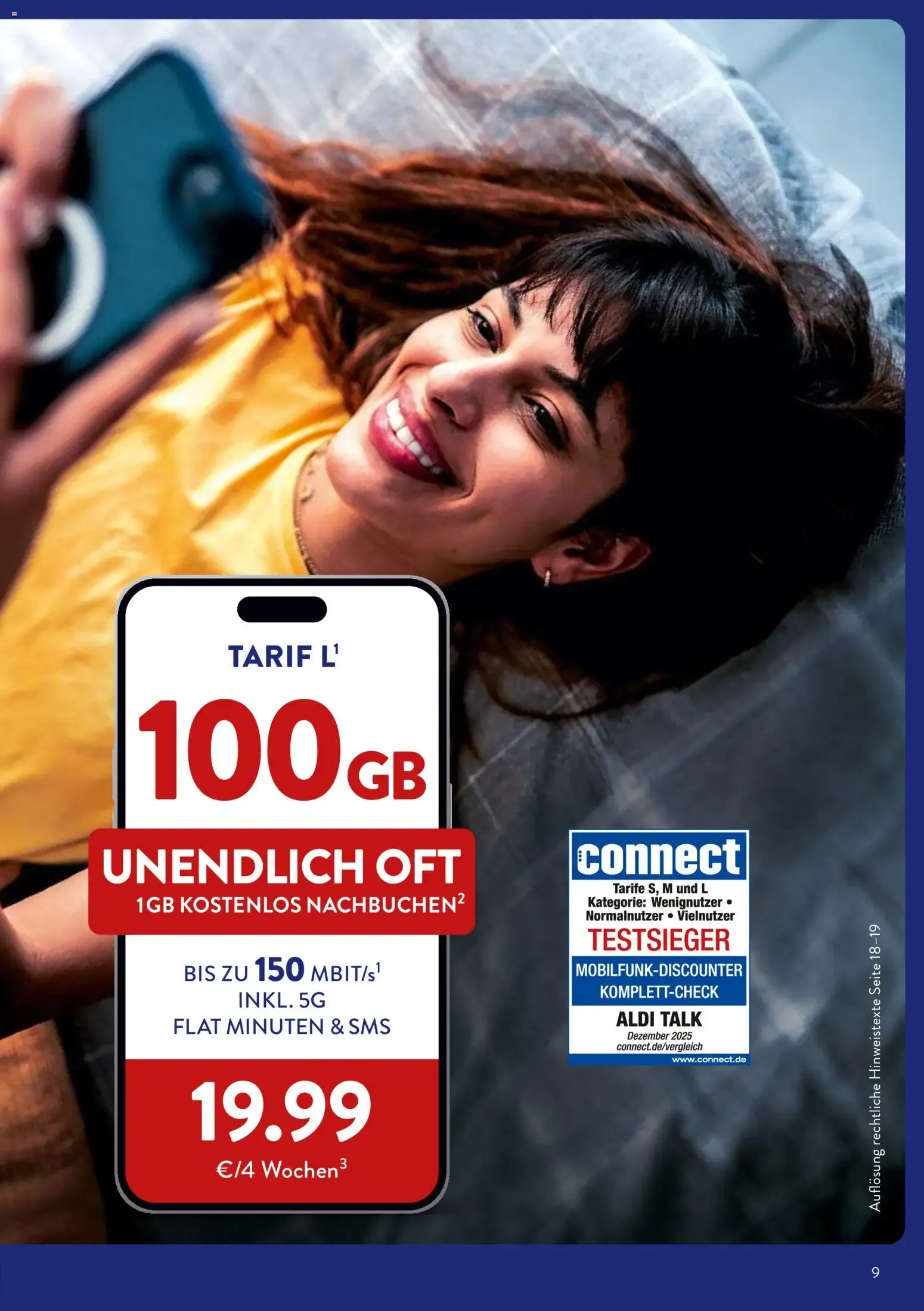 Aldi Süd Talk (ab 09.12.2025) zum Blättern von 1. Dezember bis 30. September 2026 - Prospekt seite 9