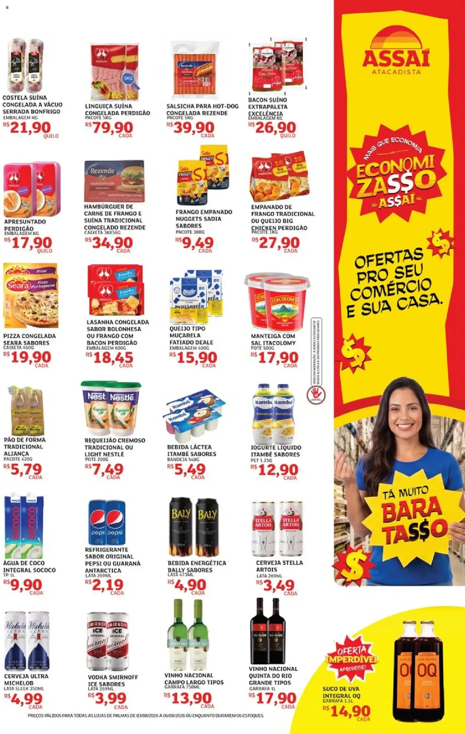 Encarte de Assaí Atacadista ofertas - TO de 03/08/2026 | Promoções Online 3 de agosto até 6 de agosto 2026 - Pagina 3