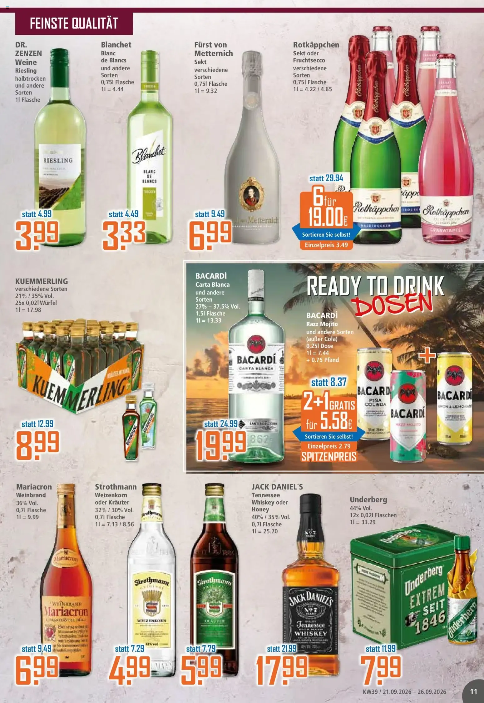 Klaas & Kock - Produktkatalog (ab 21.09.2026) zum Blättern von 21. September bis 26. September 2026 - Prospekt seite 11